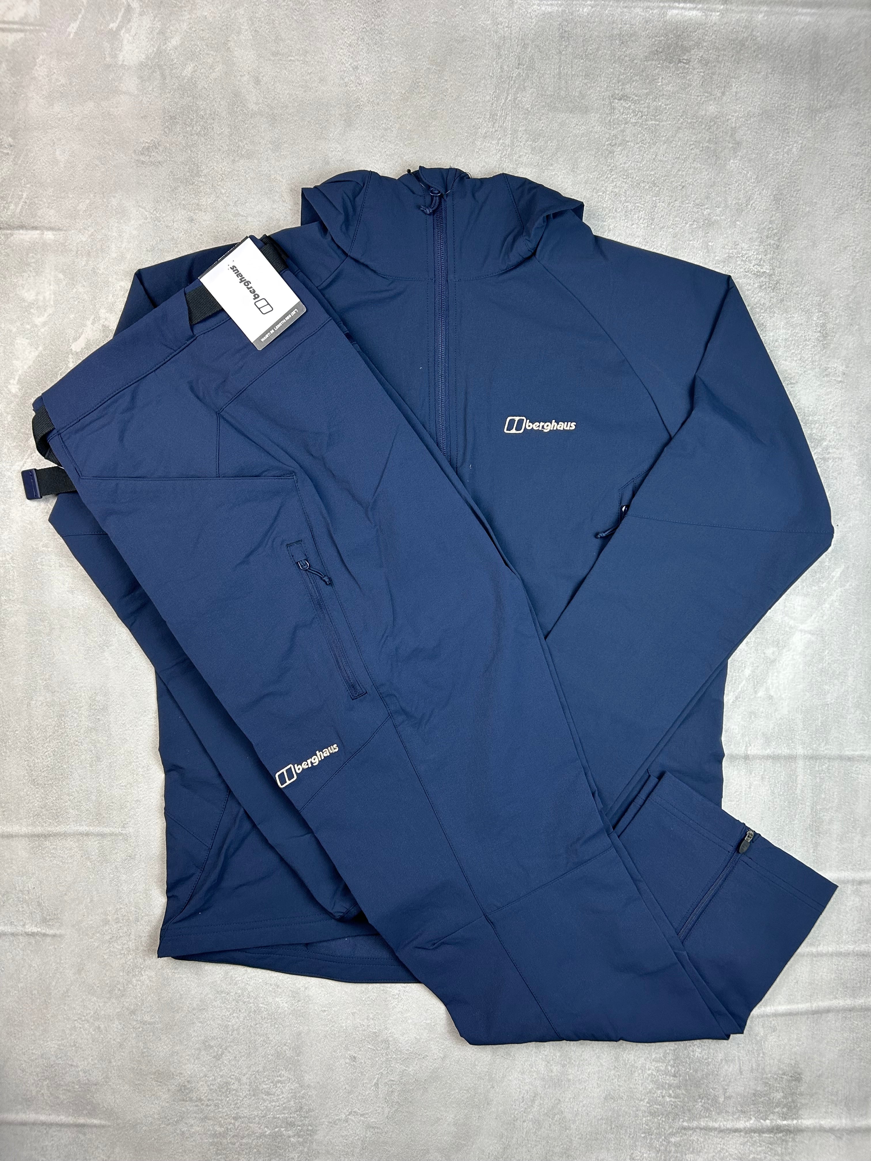 Berghaus Men's skelbo navy blue tracksuit set