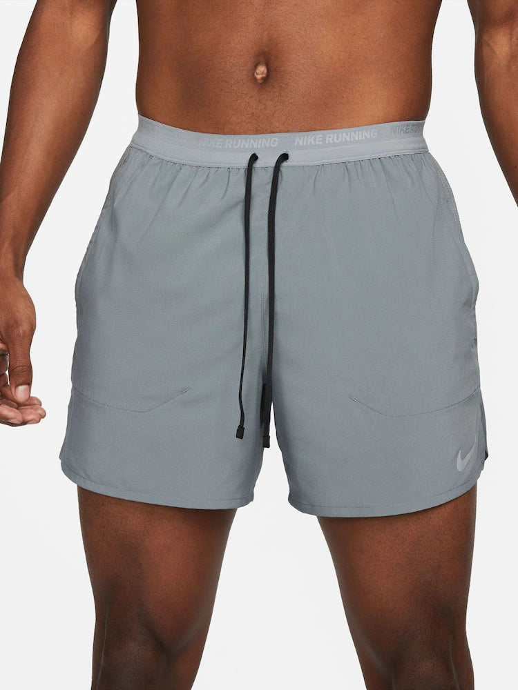 Nike Flex Stride Men's Dri-FIT 13cm (approx.) Brief-Lined Running Shorts in grey