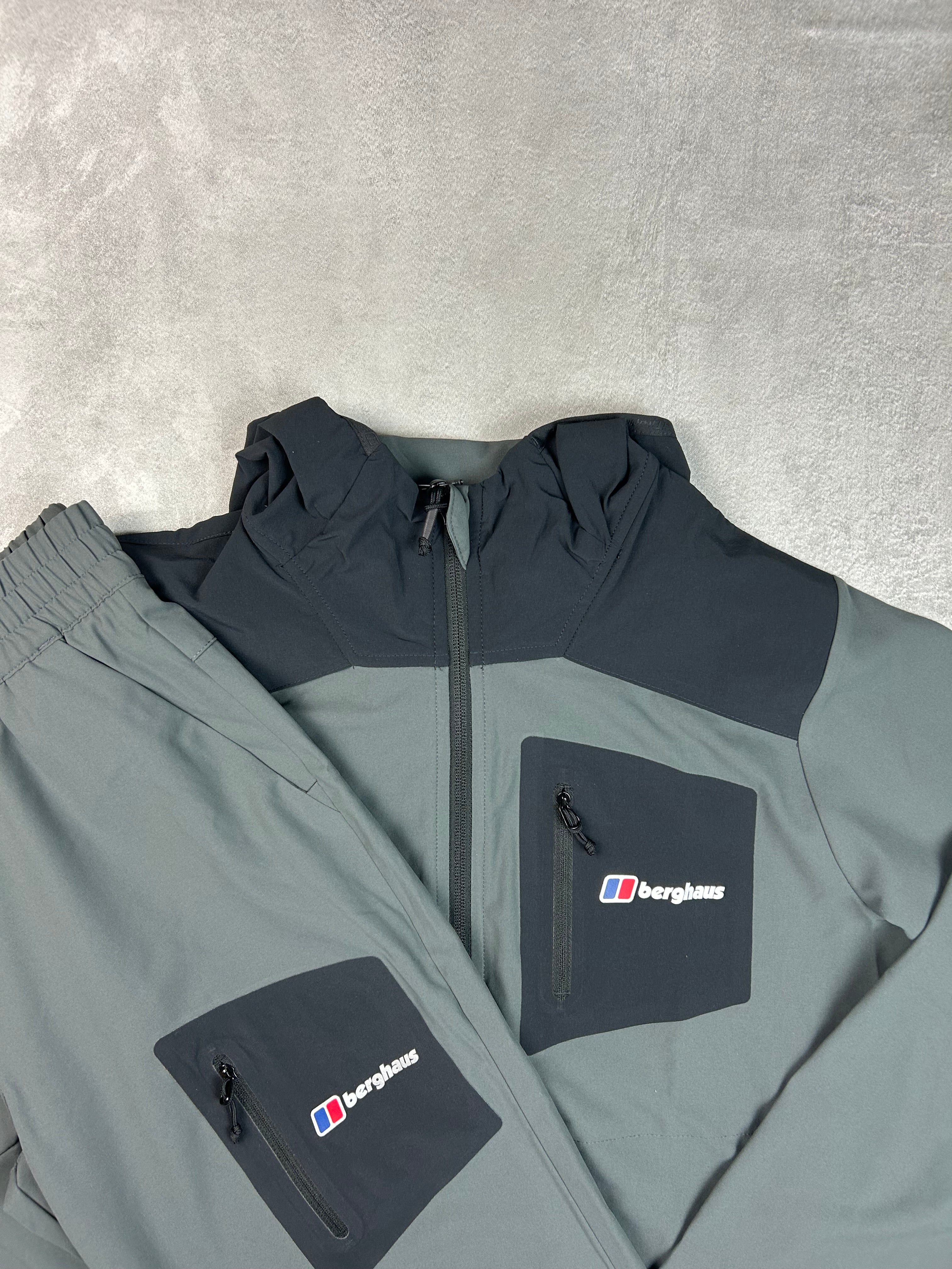 Berghaus Men's intervale tracksuit set charcoal grey/black