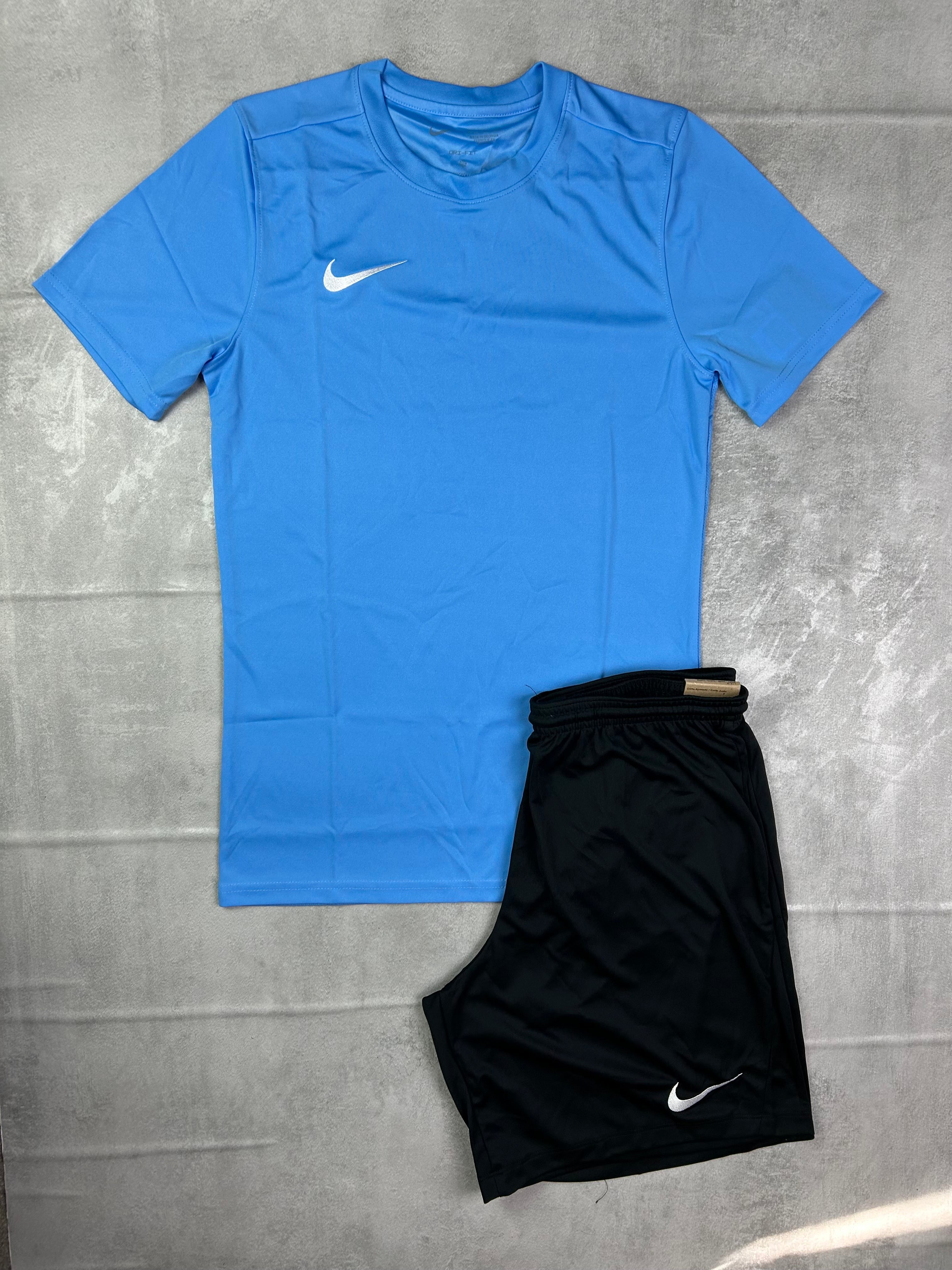 Nike dri fit set royal blue/black