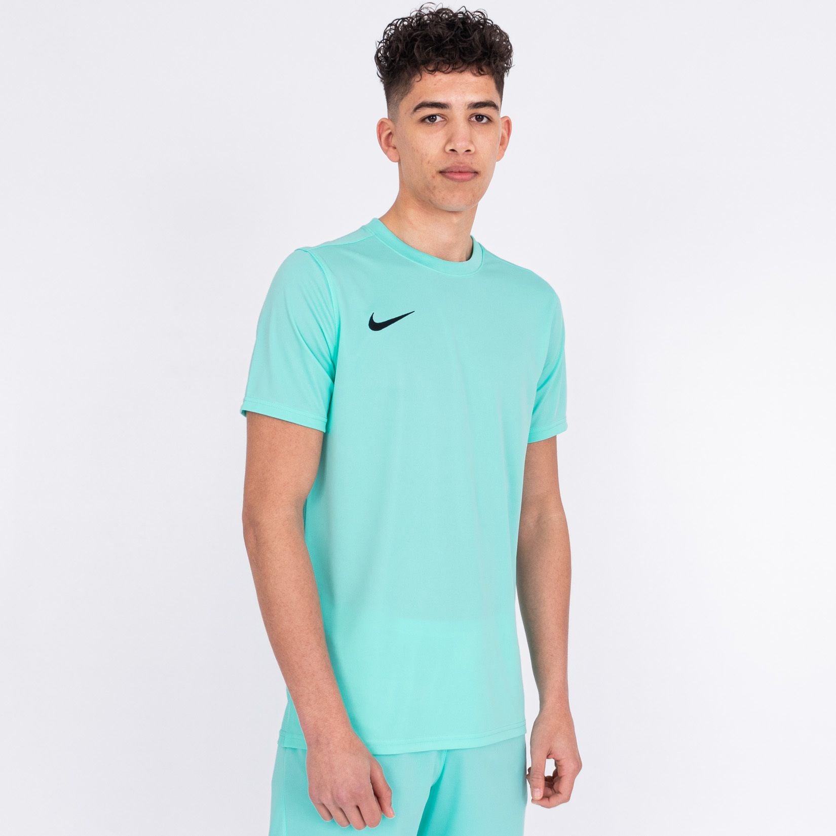 Nike dri fit t shirt turquoise blue