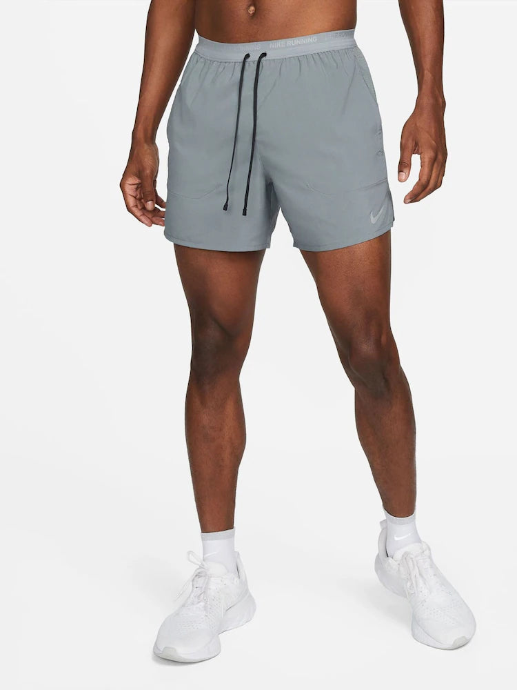 Nike Flex Stride Men's Dri-FIT 13cm (approx.) Brief-Lined Running Shorts in grey