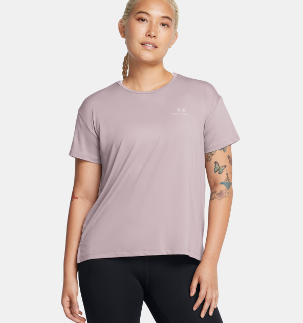 Under armour women's launch elite t shirt tetra grey