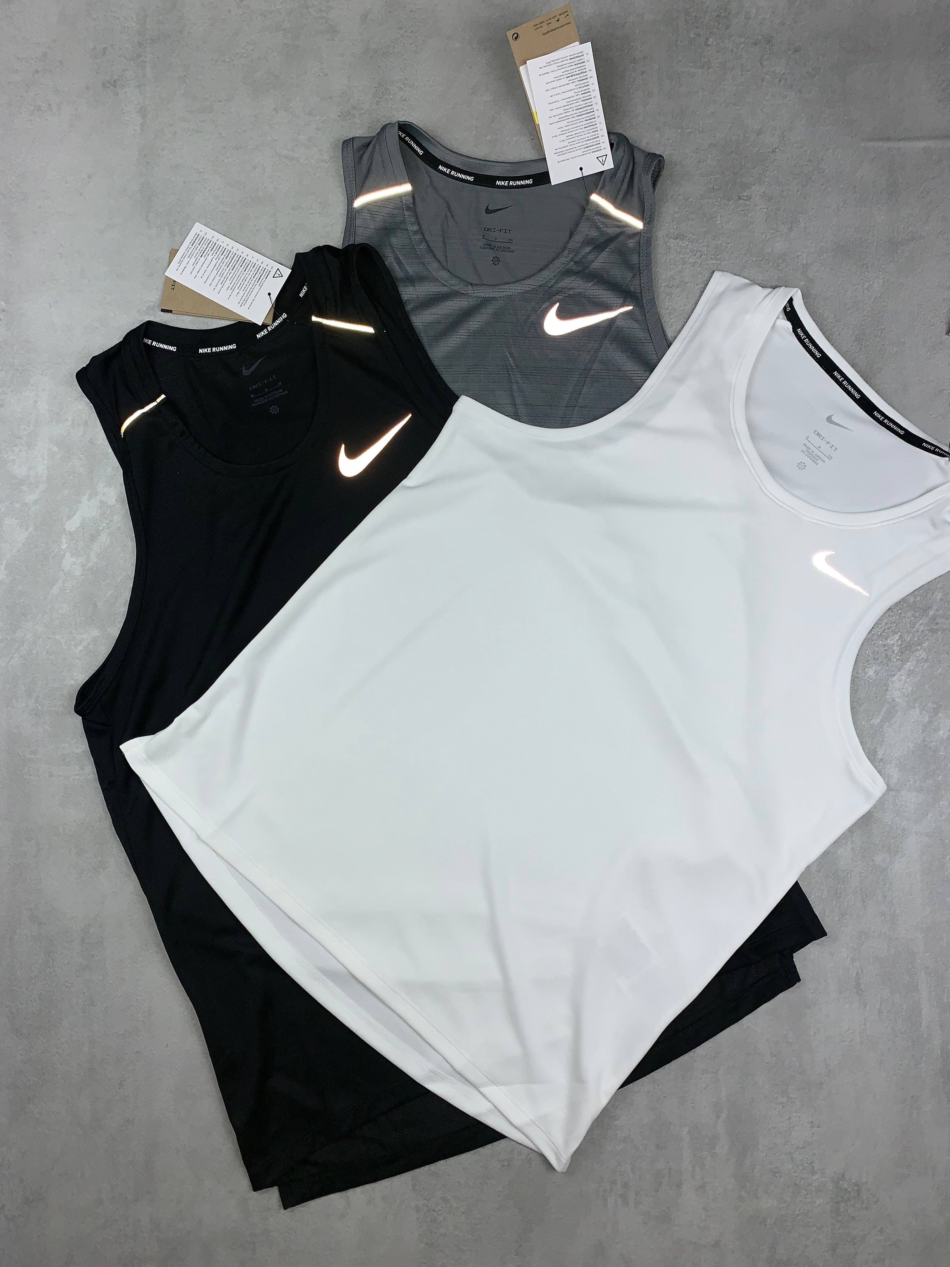 primary menswear sportswear vests, nike miler vests