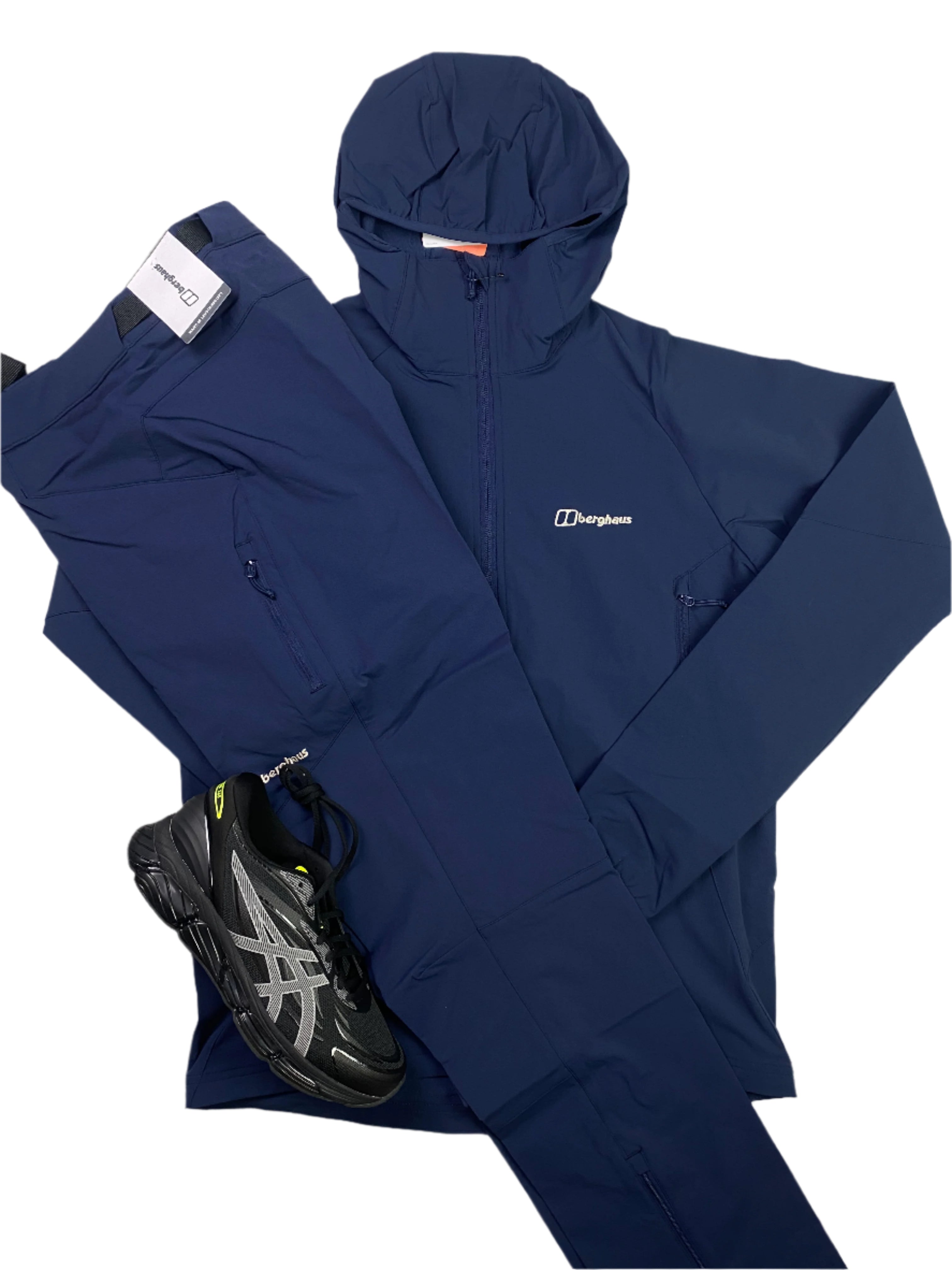 Berghaus Men's skelbo navy blue tracksuit set