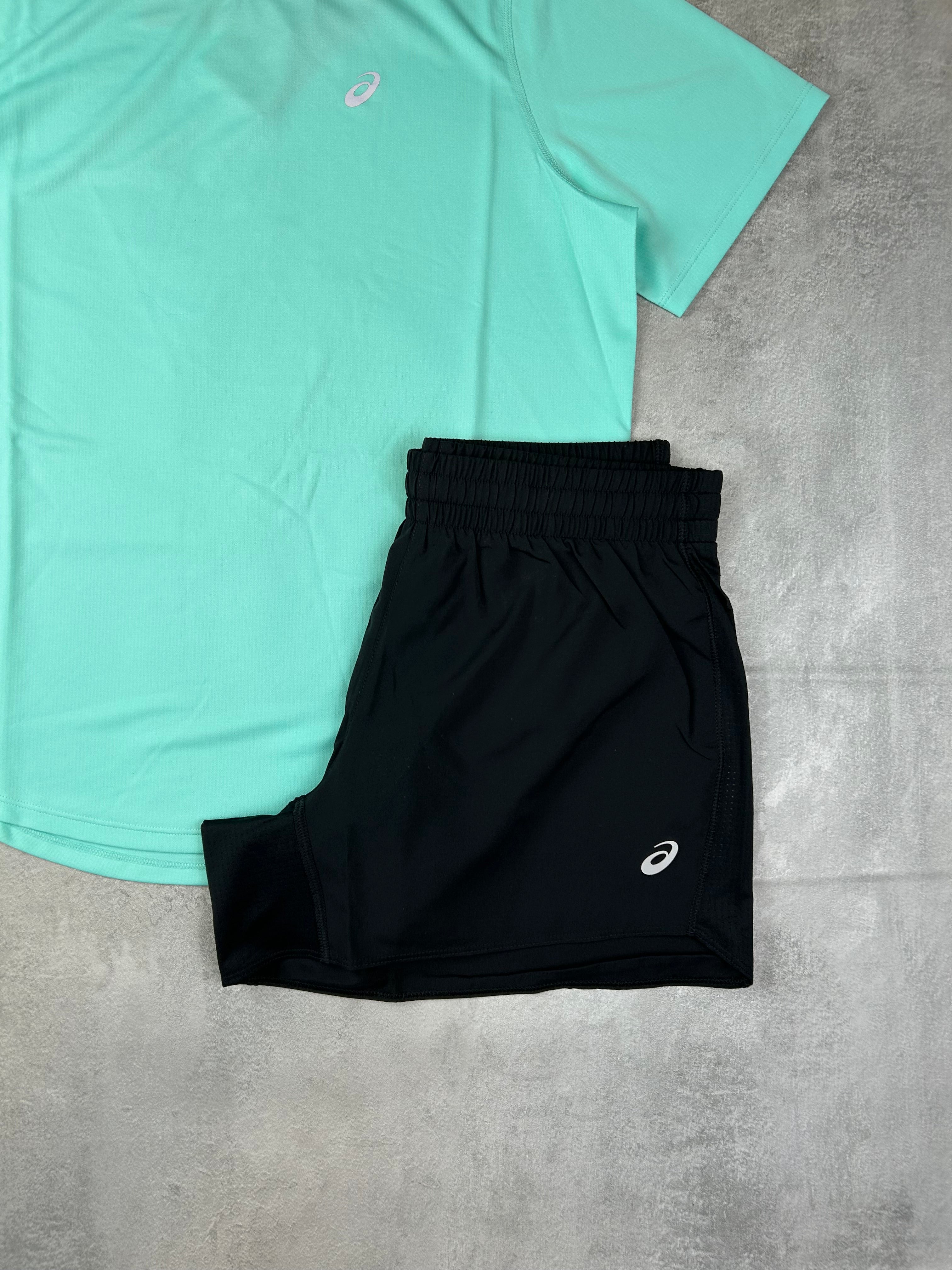 Asics women's SS outfit set mint