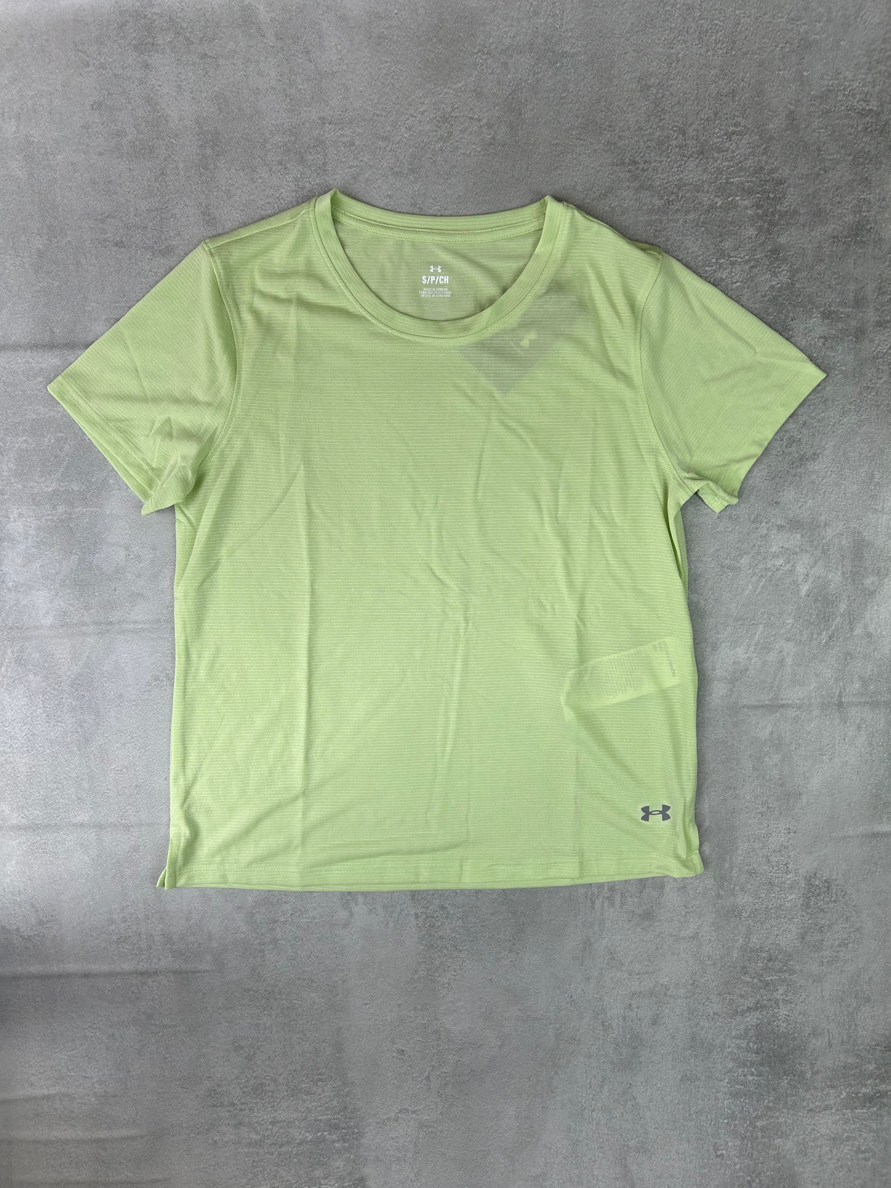 Under armour women's launch t shirt neon yellow