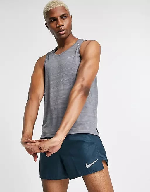 nike Dri-FIT miler vest grey 