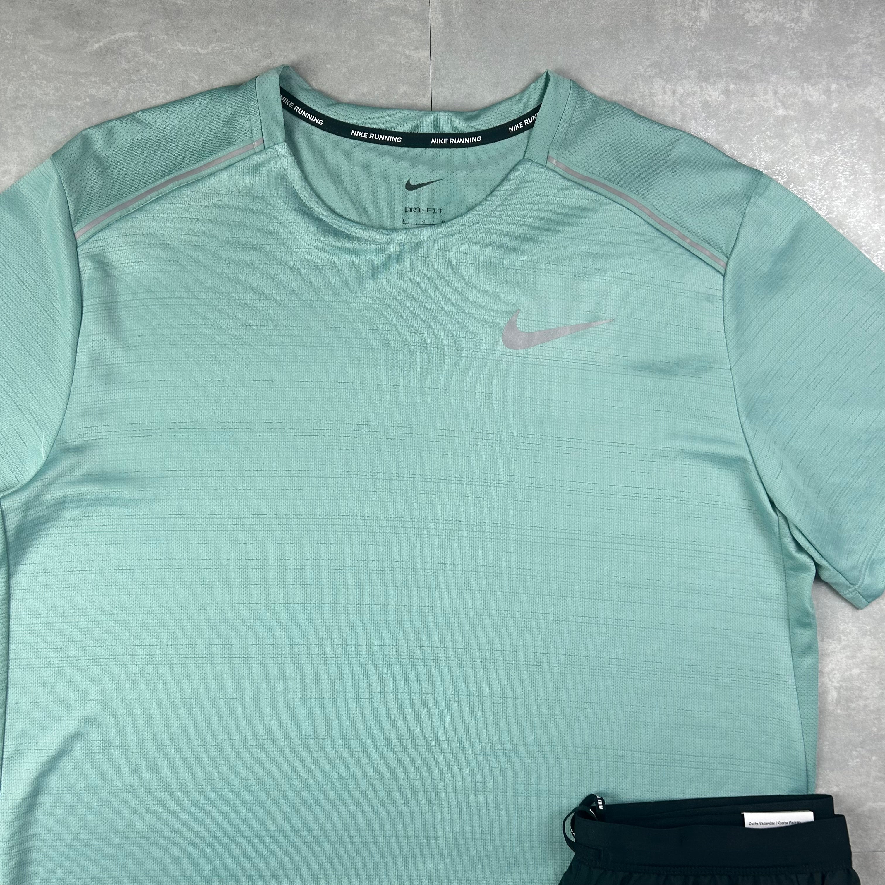 Nike Men's miler 1.0 set mineral