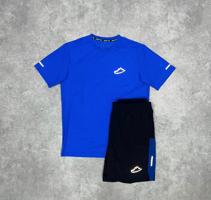 Adapt to Men's running 2.0 set blue/black