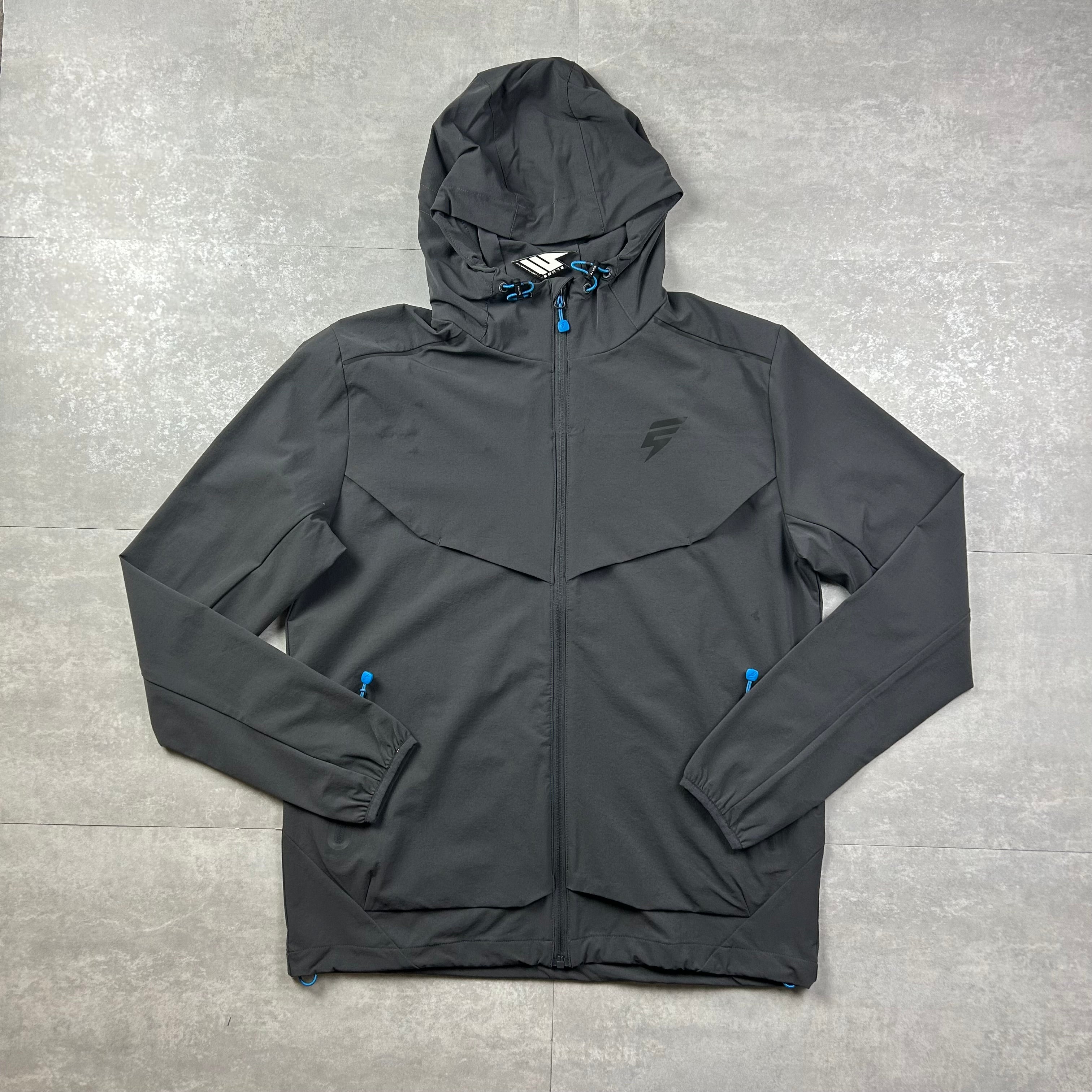 elude ghost men's tracksuit set coal/blue
