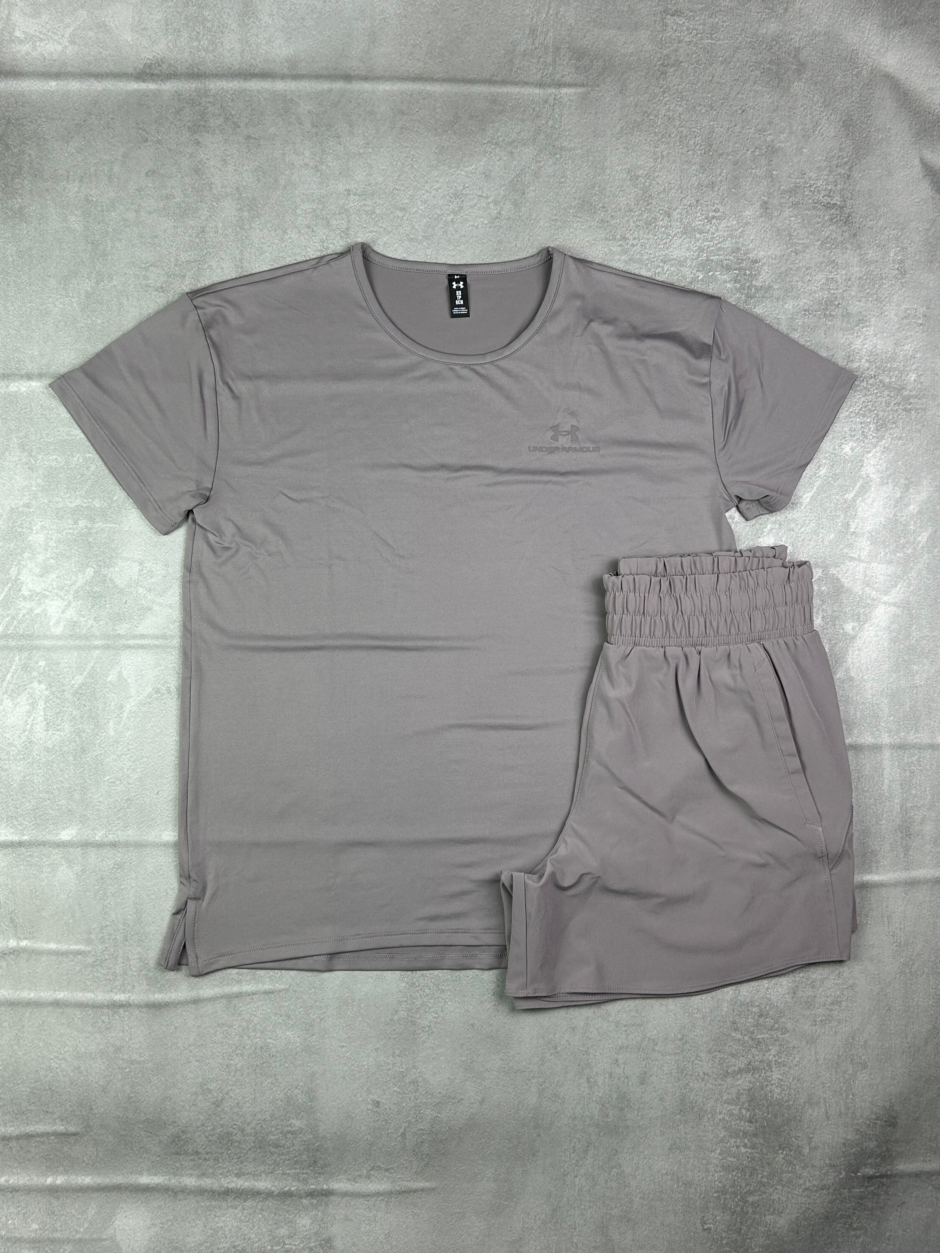 Under armour women's launch elite t shirt tetra grey