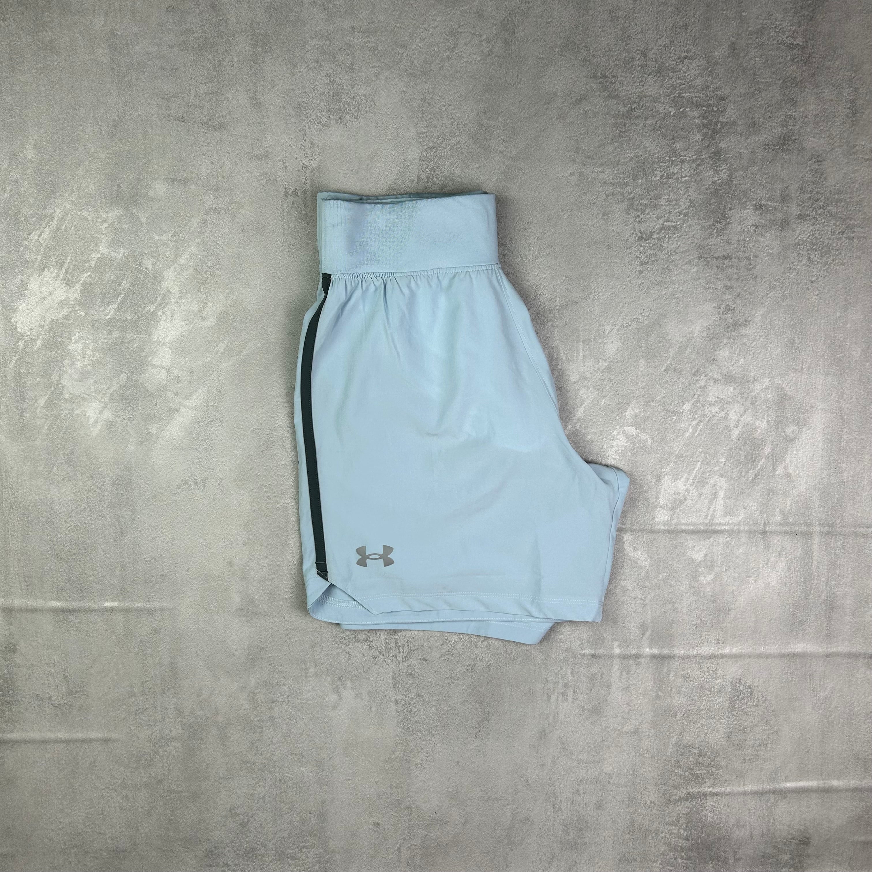 Under armour speed pocket shorts light blue