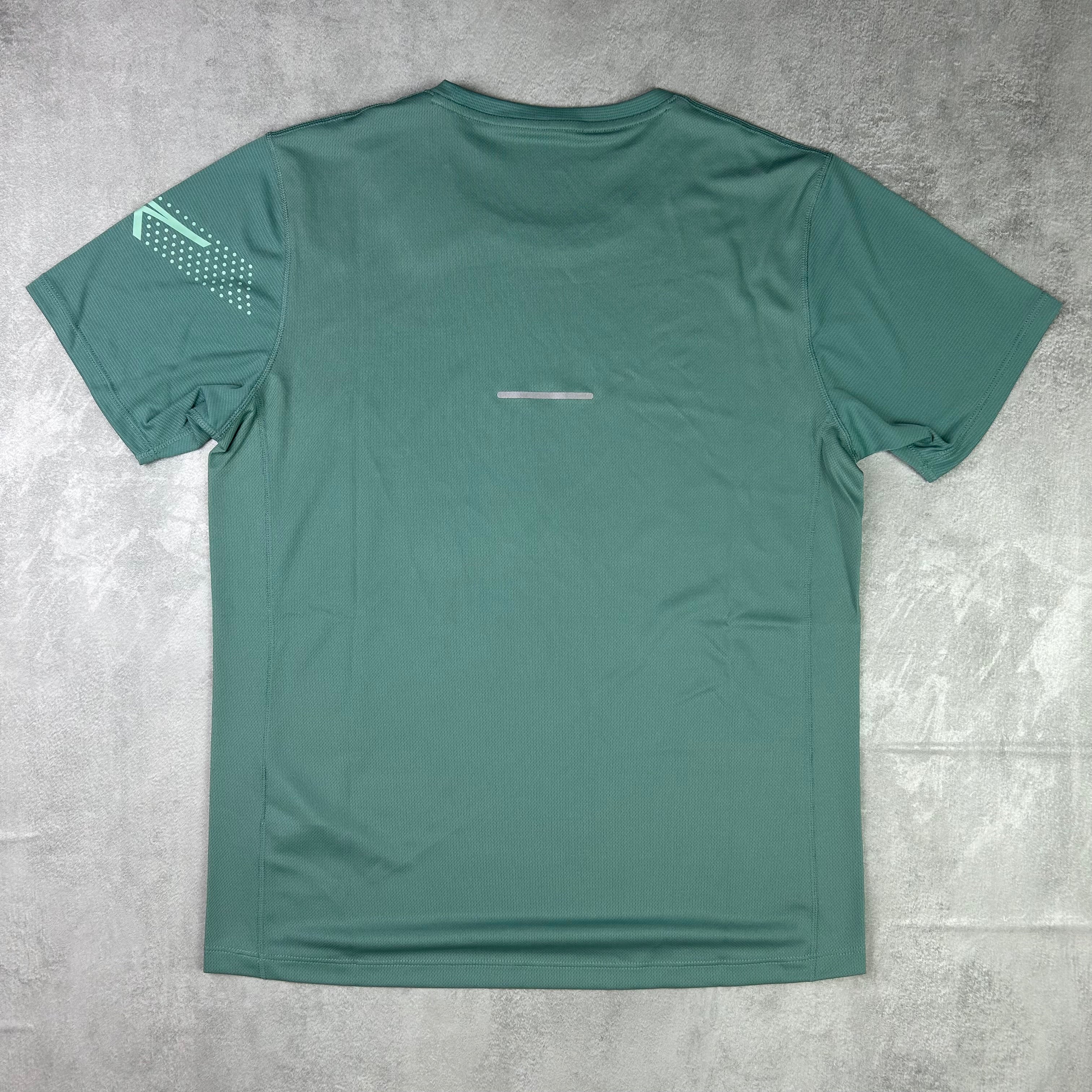Asics Men's icon t shirt in turquoise/celadon