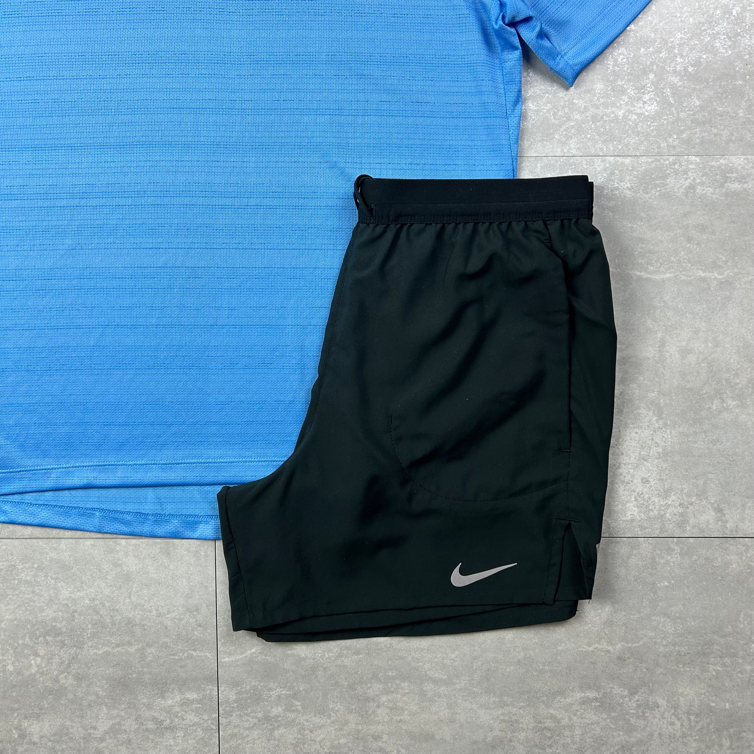 Nike Men's miler 1.0 set university blue/black