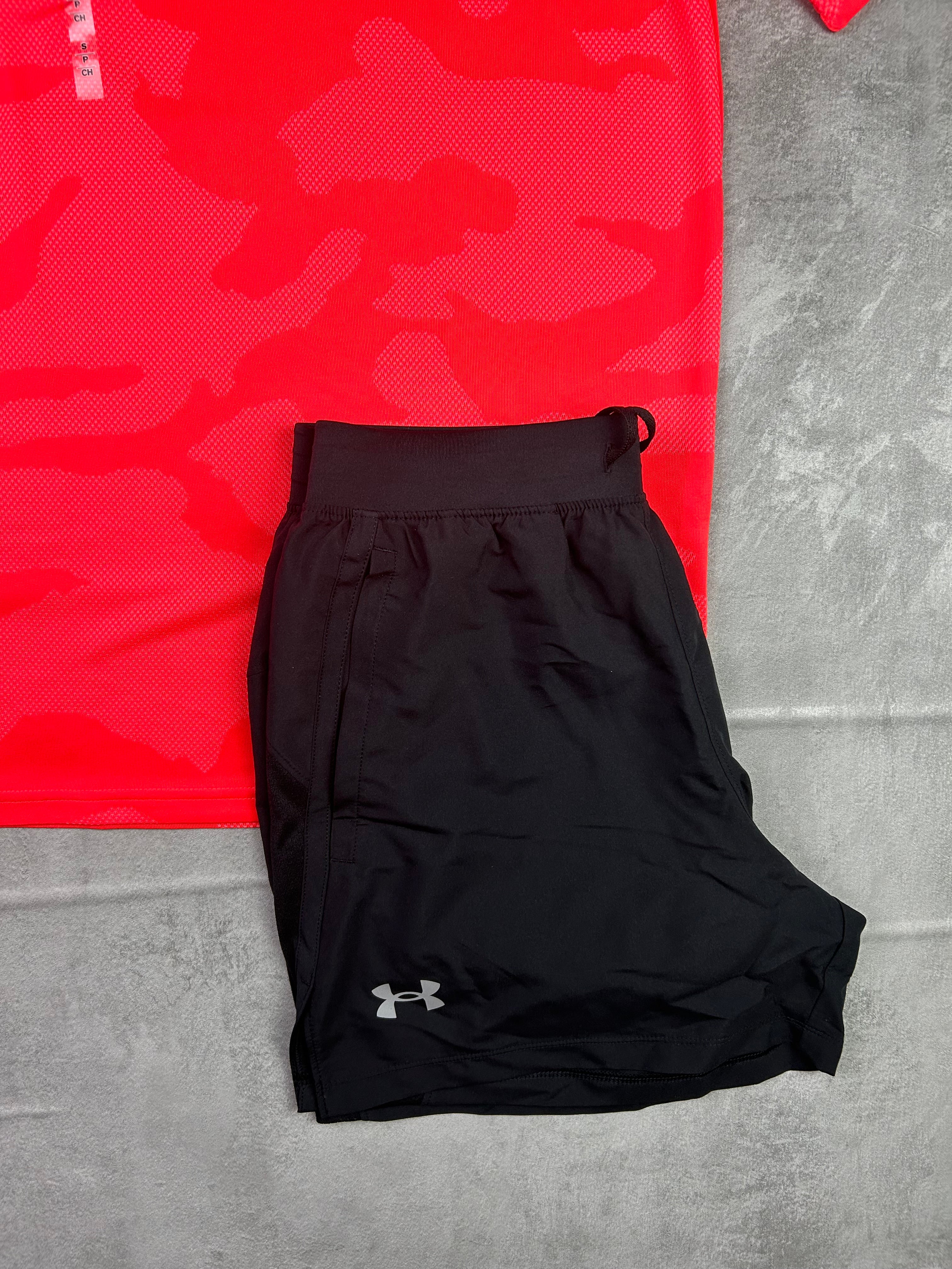 under armour Jacquard camo Men's set red
