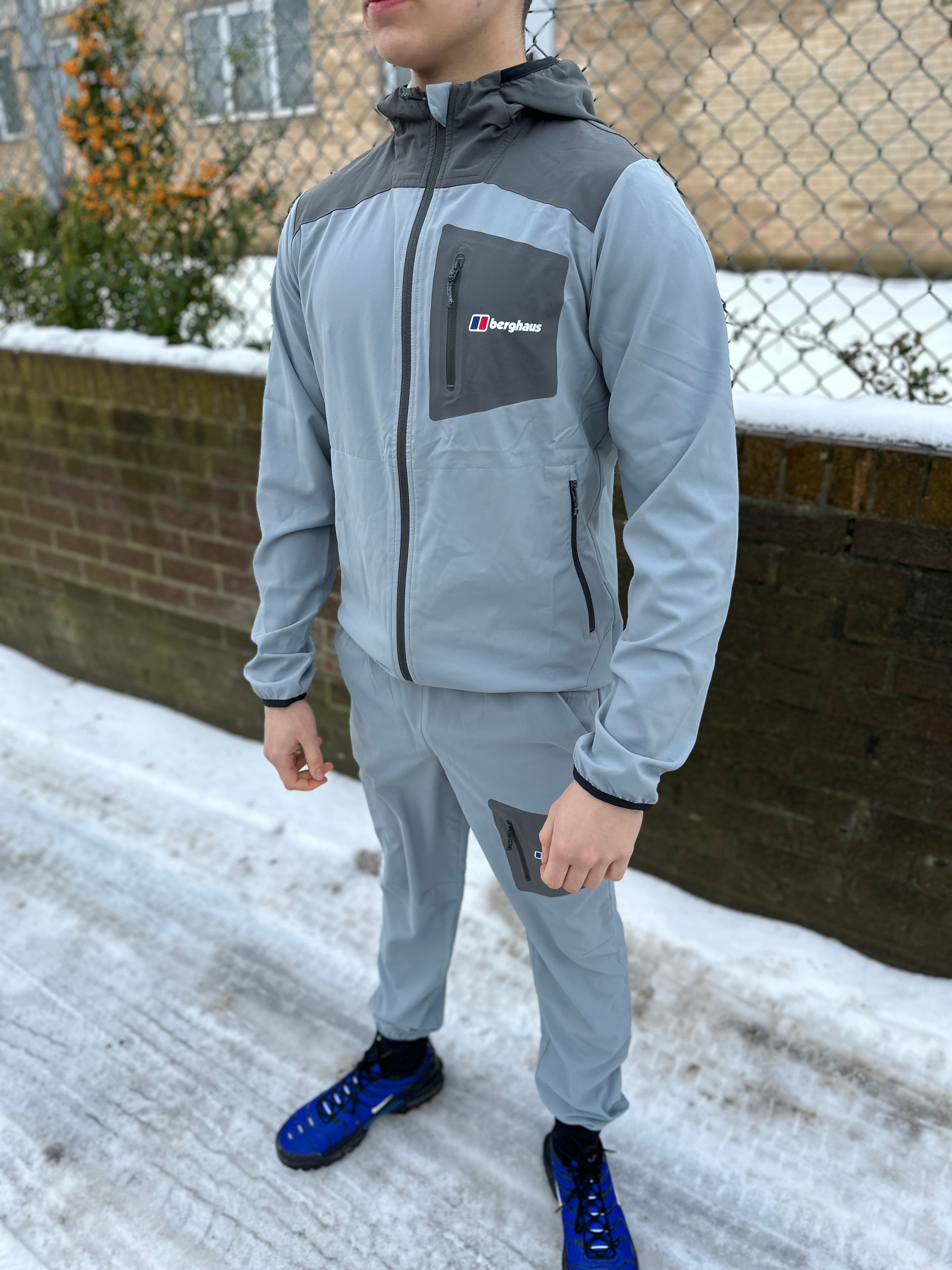 Berghaus Men's intervale tracksuit set baby blue/grey