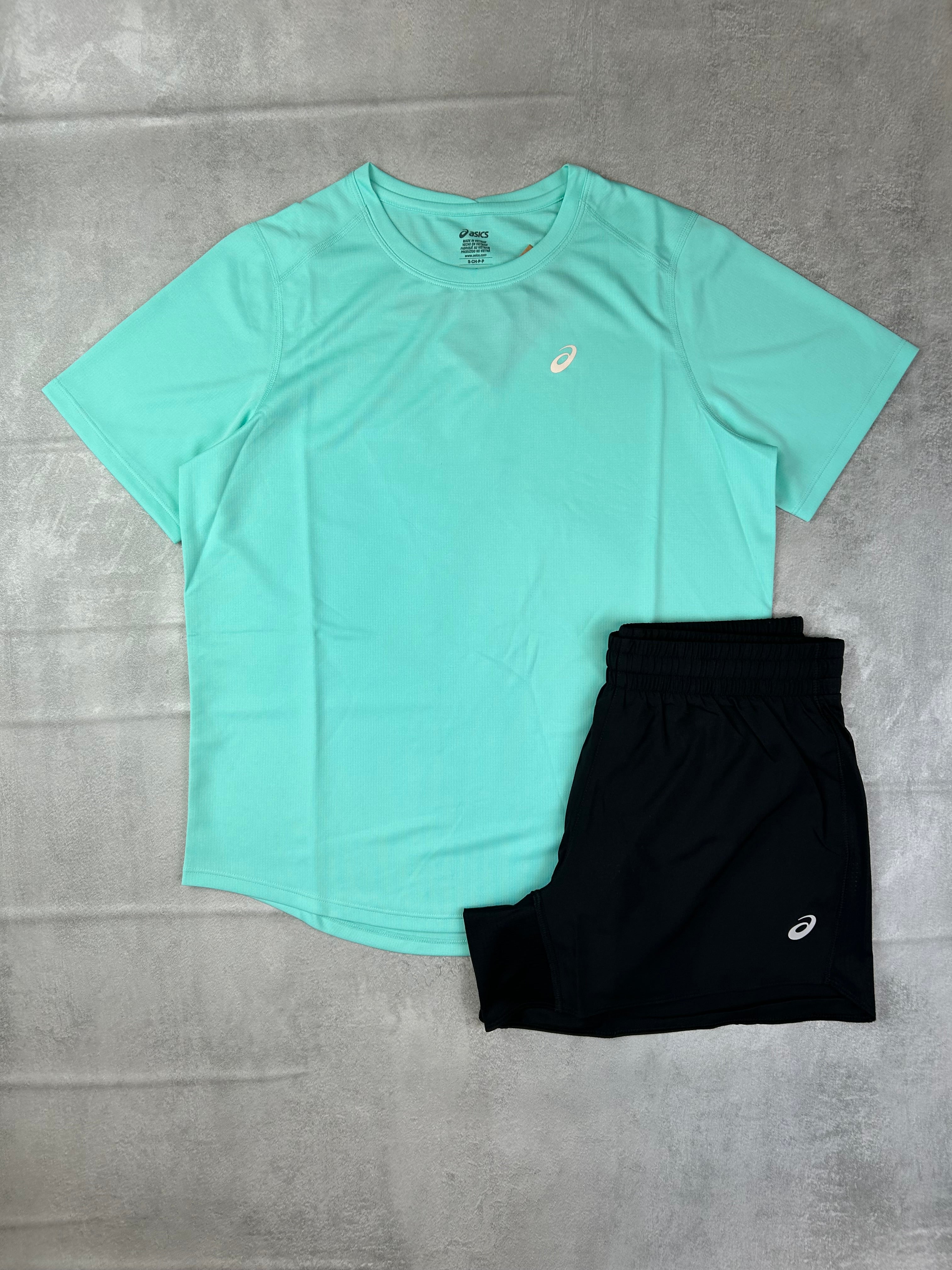 Asics women's SS outfit set mint