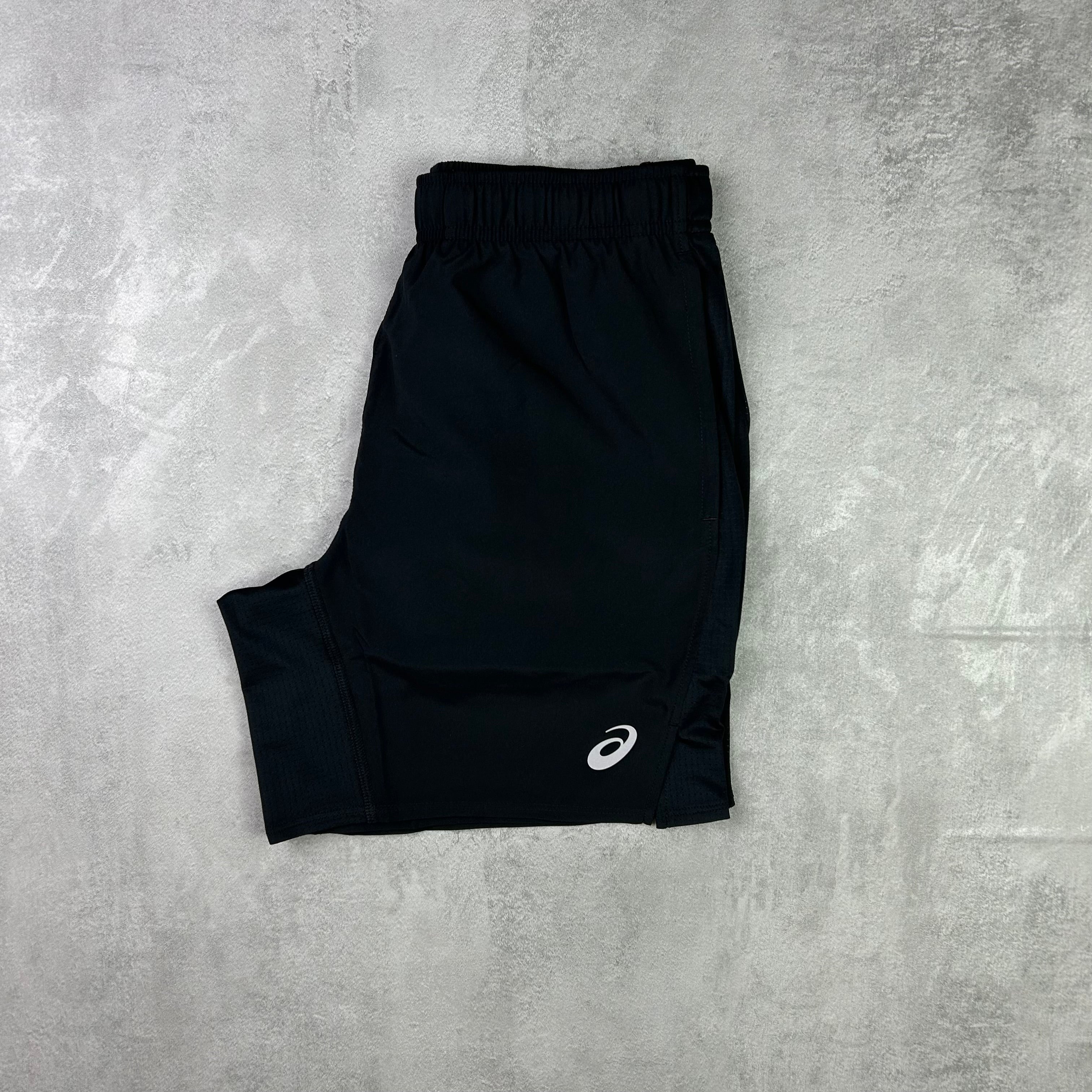 Asics Men's core SS 7" shorts black