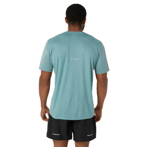 Asics Men's icon t shirt in turquoise/celadon