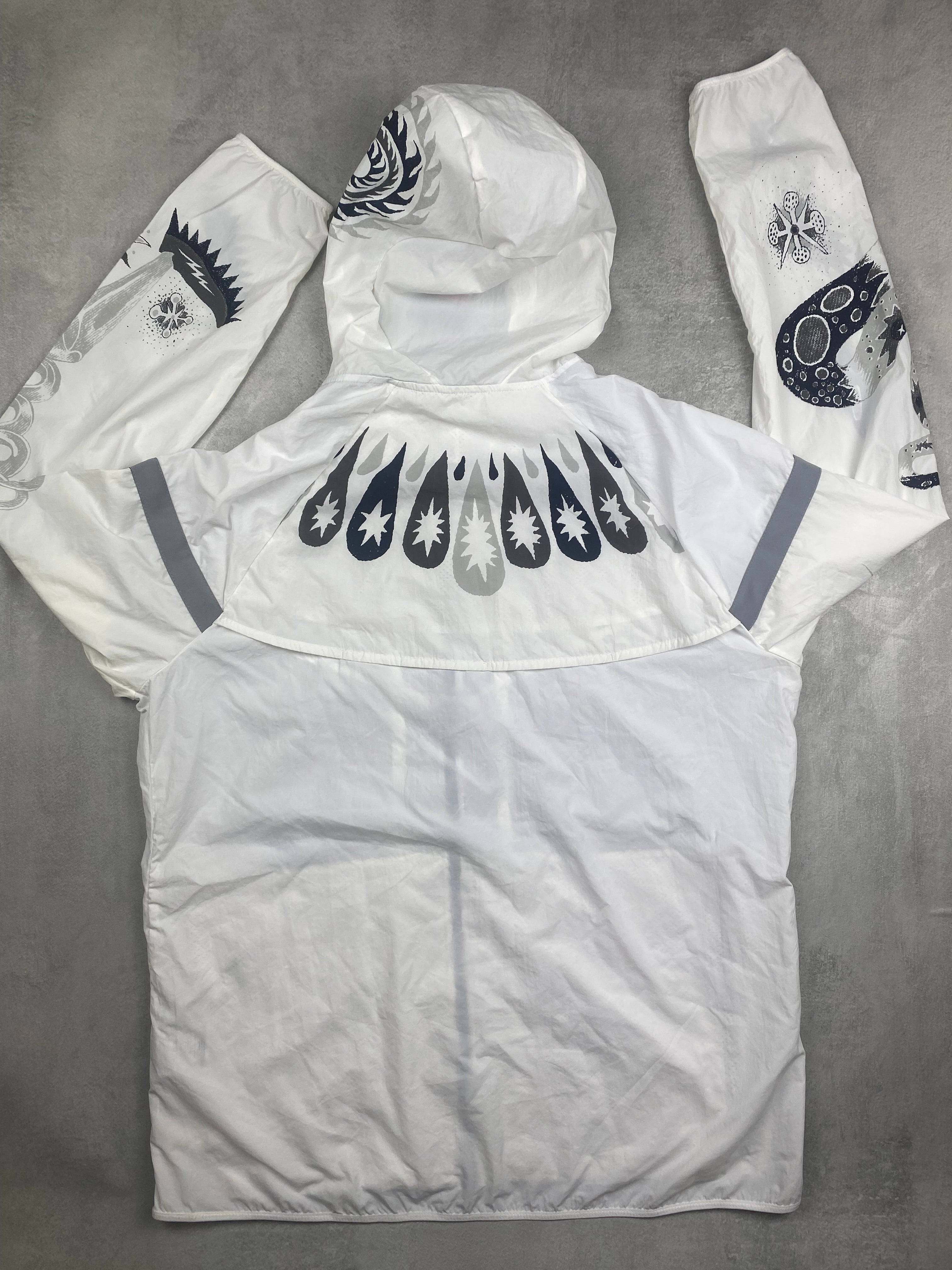 Nike repel white dragon wind runner jacket