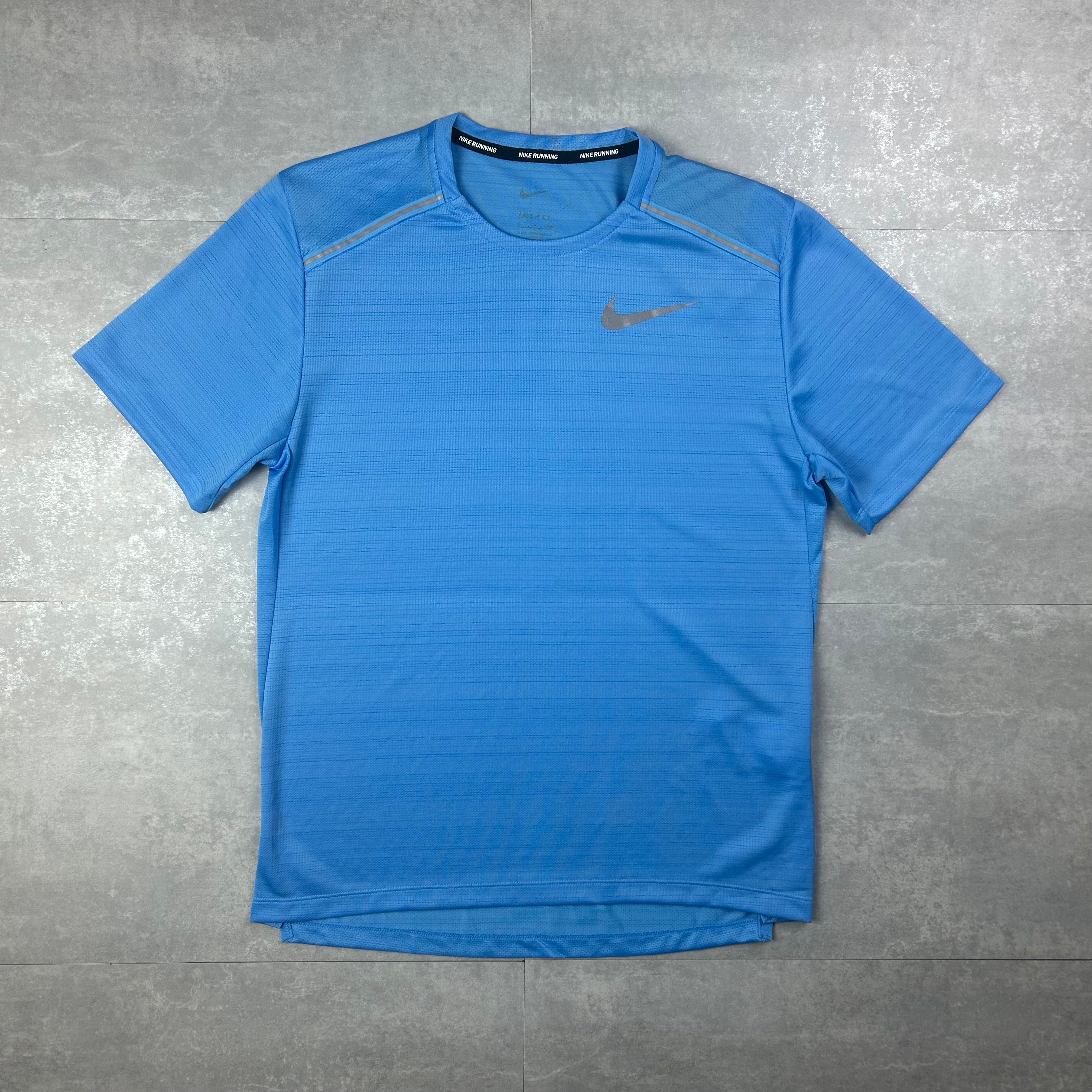 Nike miler 1.0 men's t shirt university blue