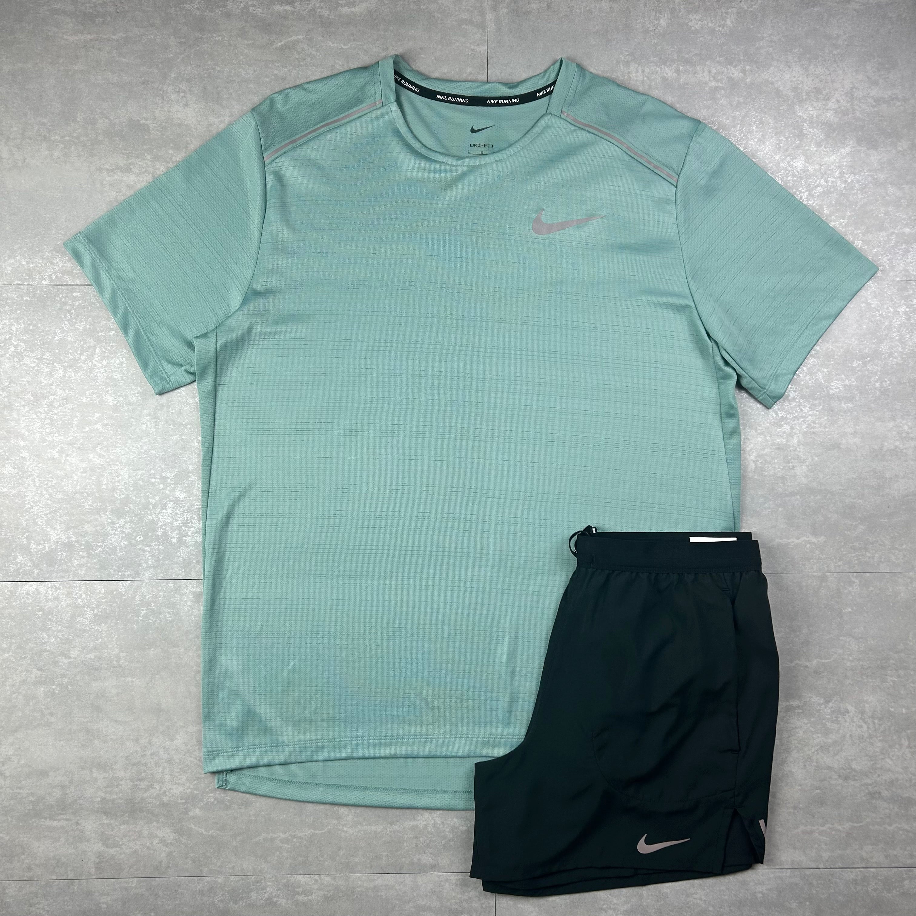 Nike Men's miler 1.0 set mineral