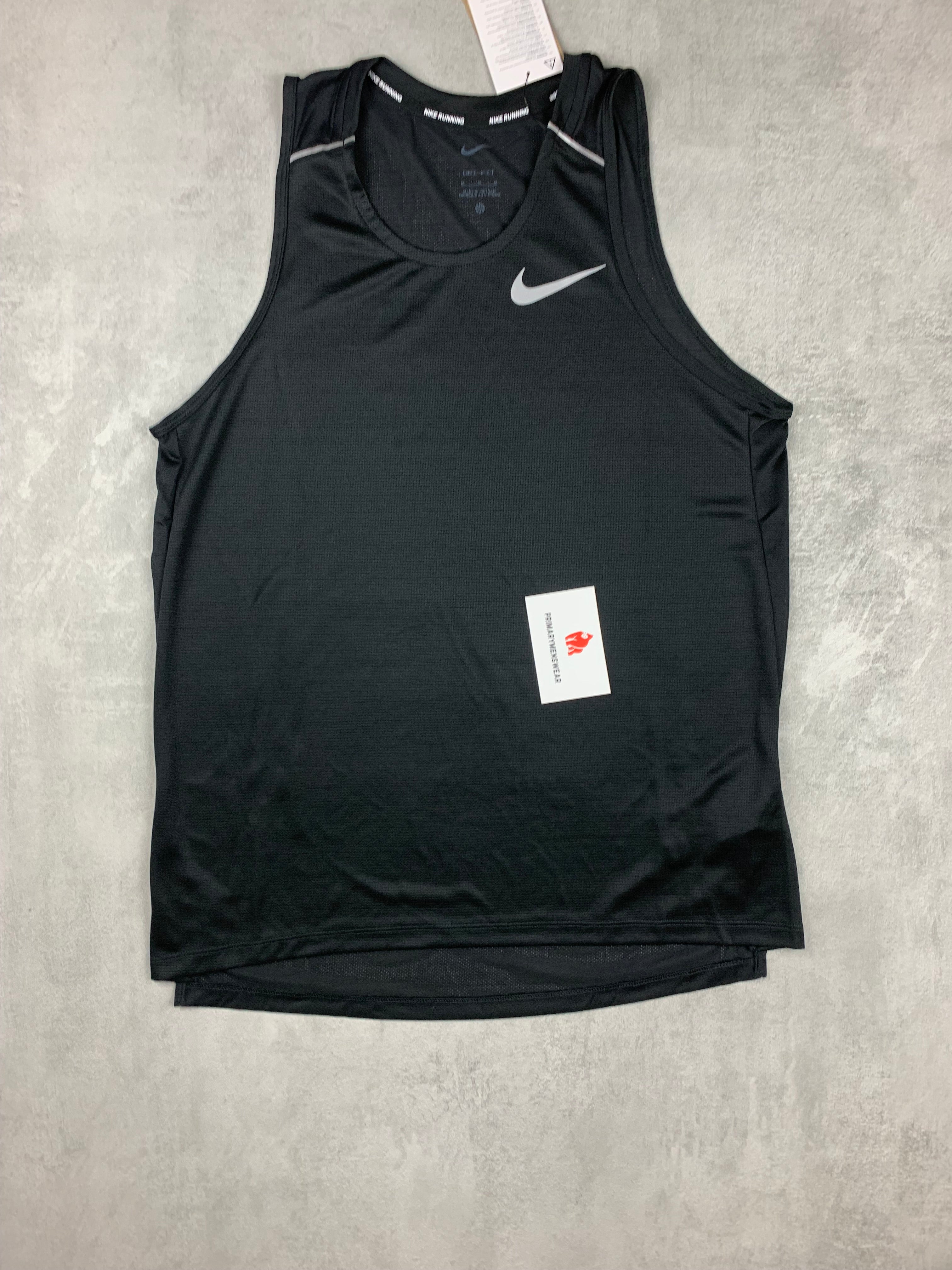 nike Dri-FIT miler vest black 