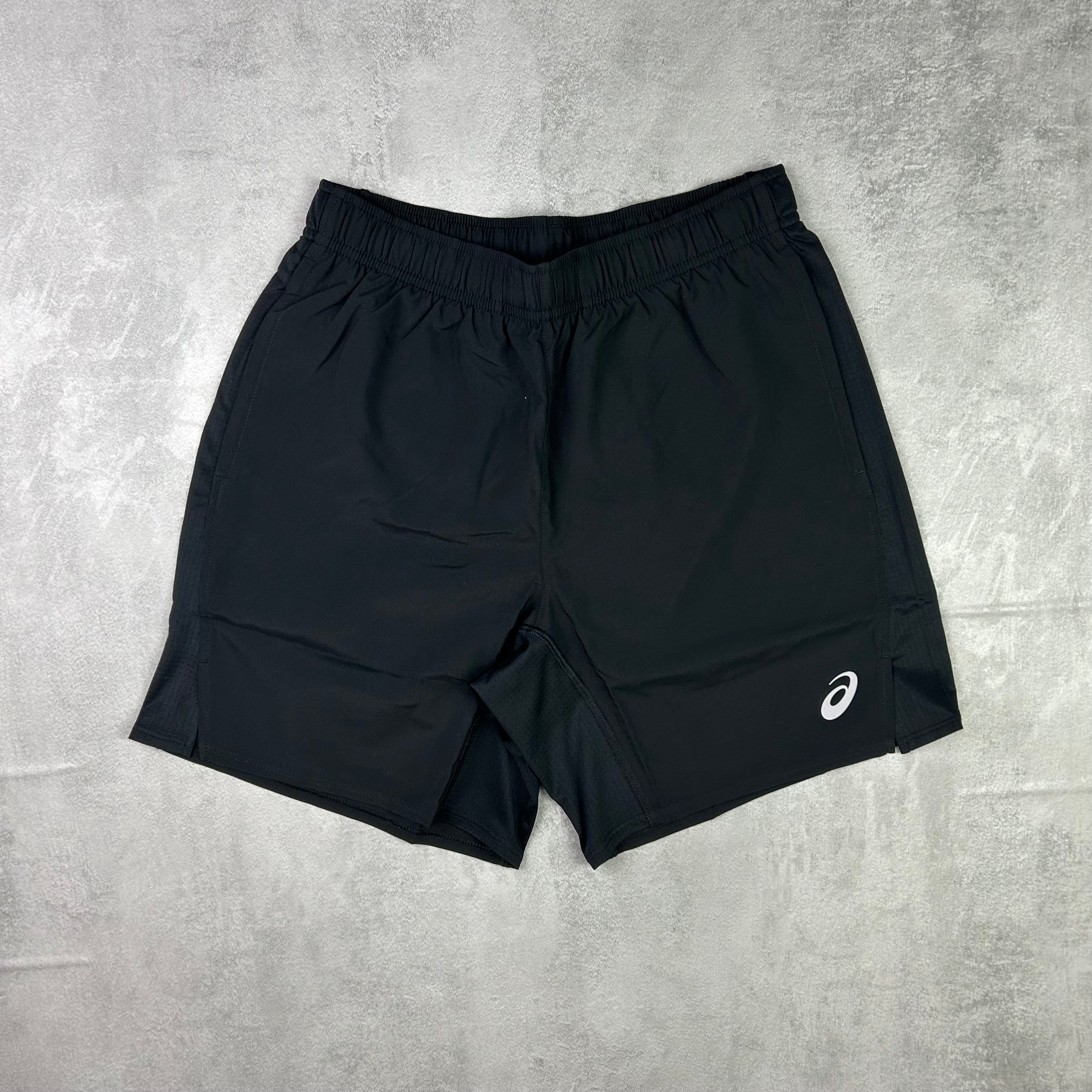 Asics Men's core SS 7" shorts black