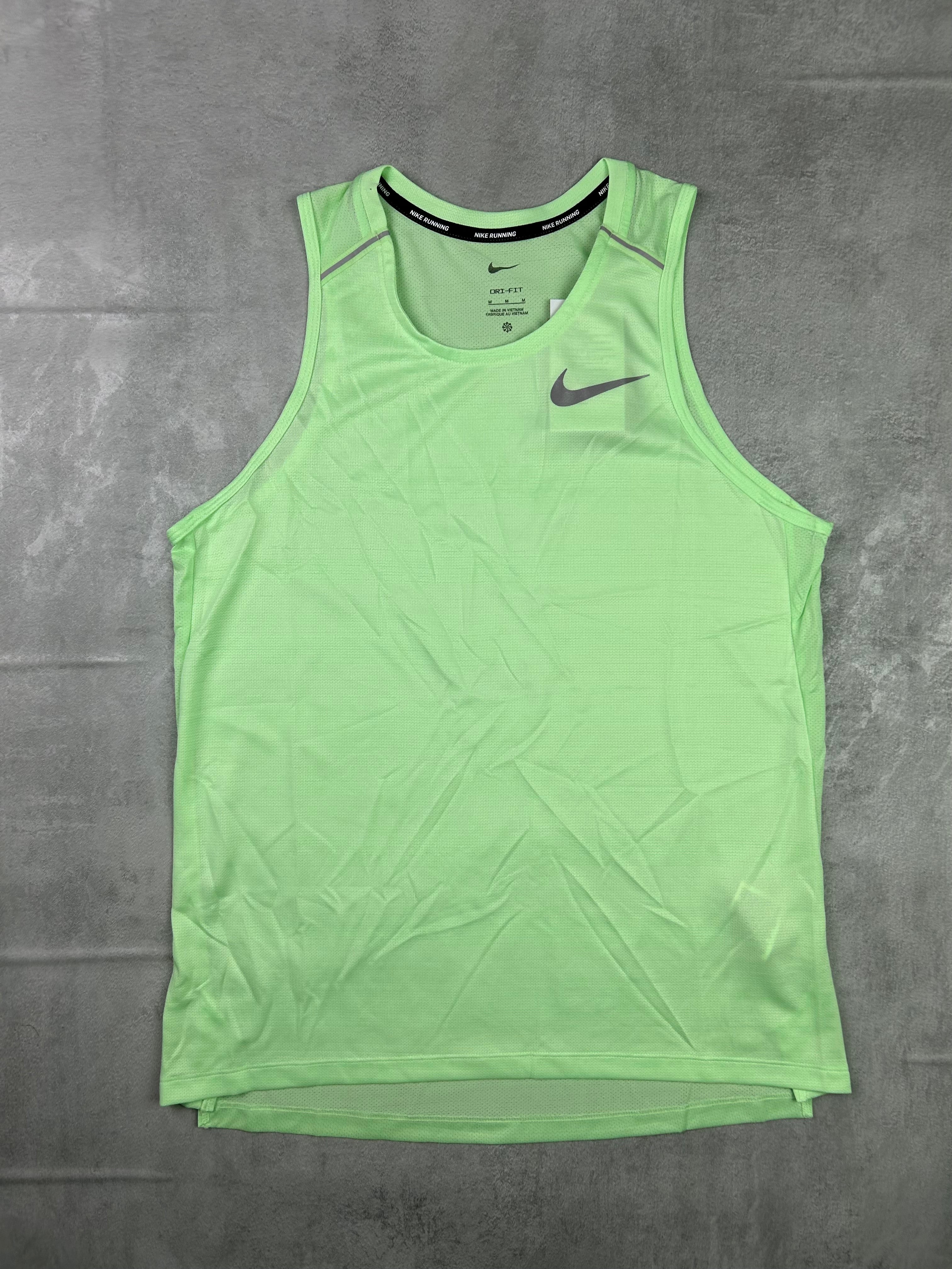 Nike men's miler 1.0 vest mint