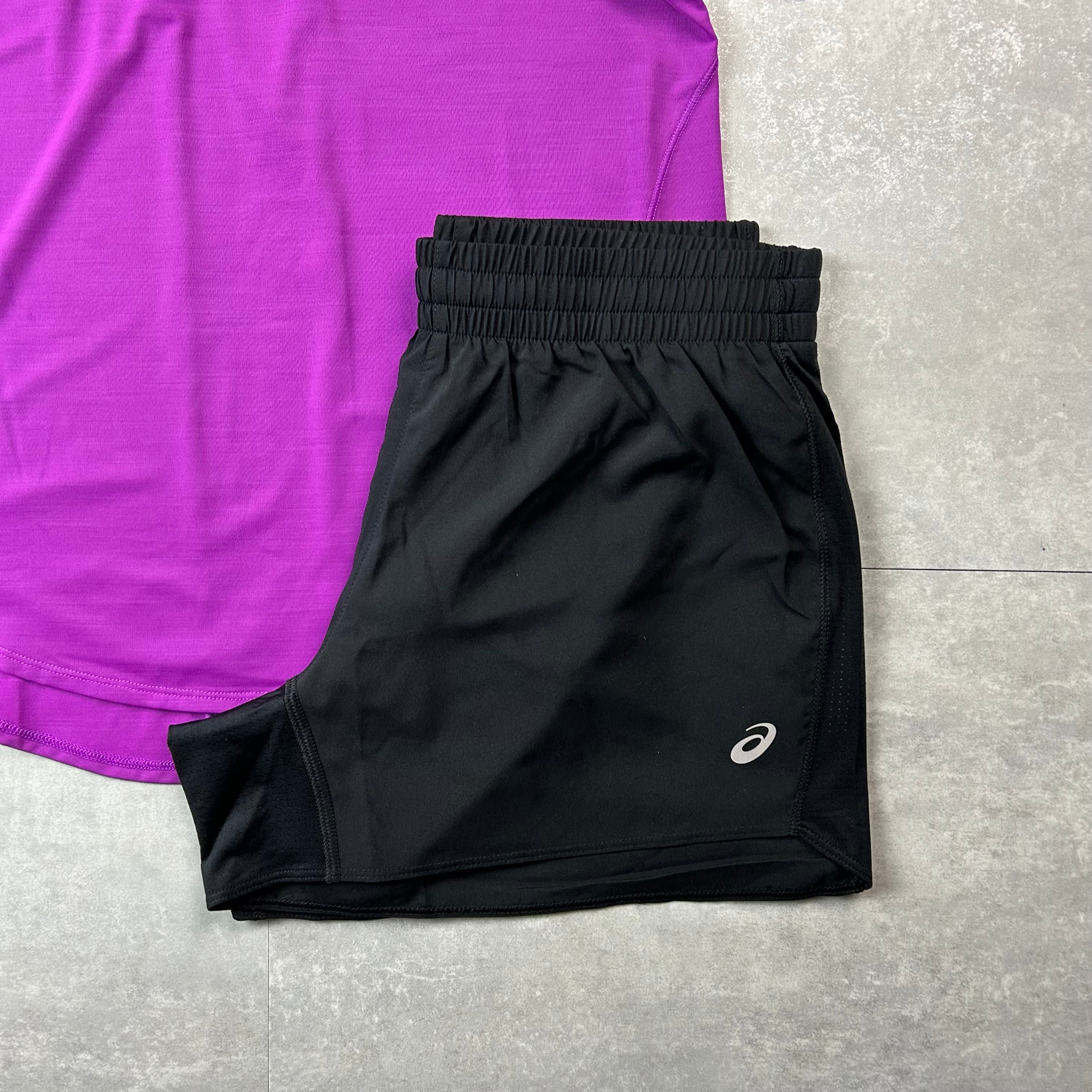 Asics women's SS outfit set pink/magenta