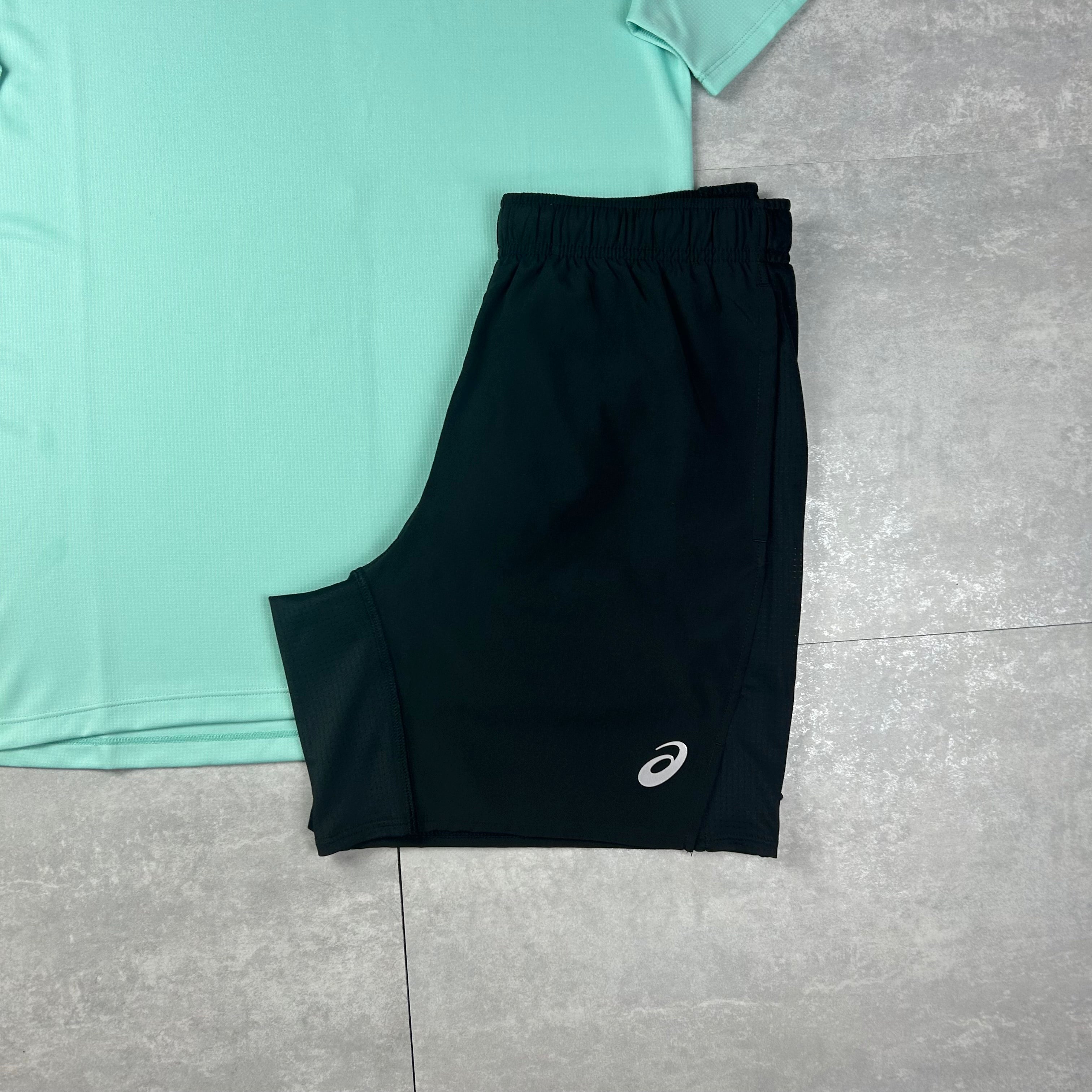 Asics silver set oasis green