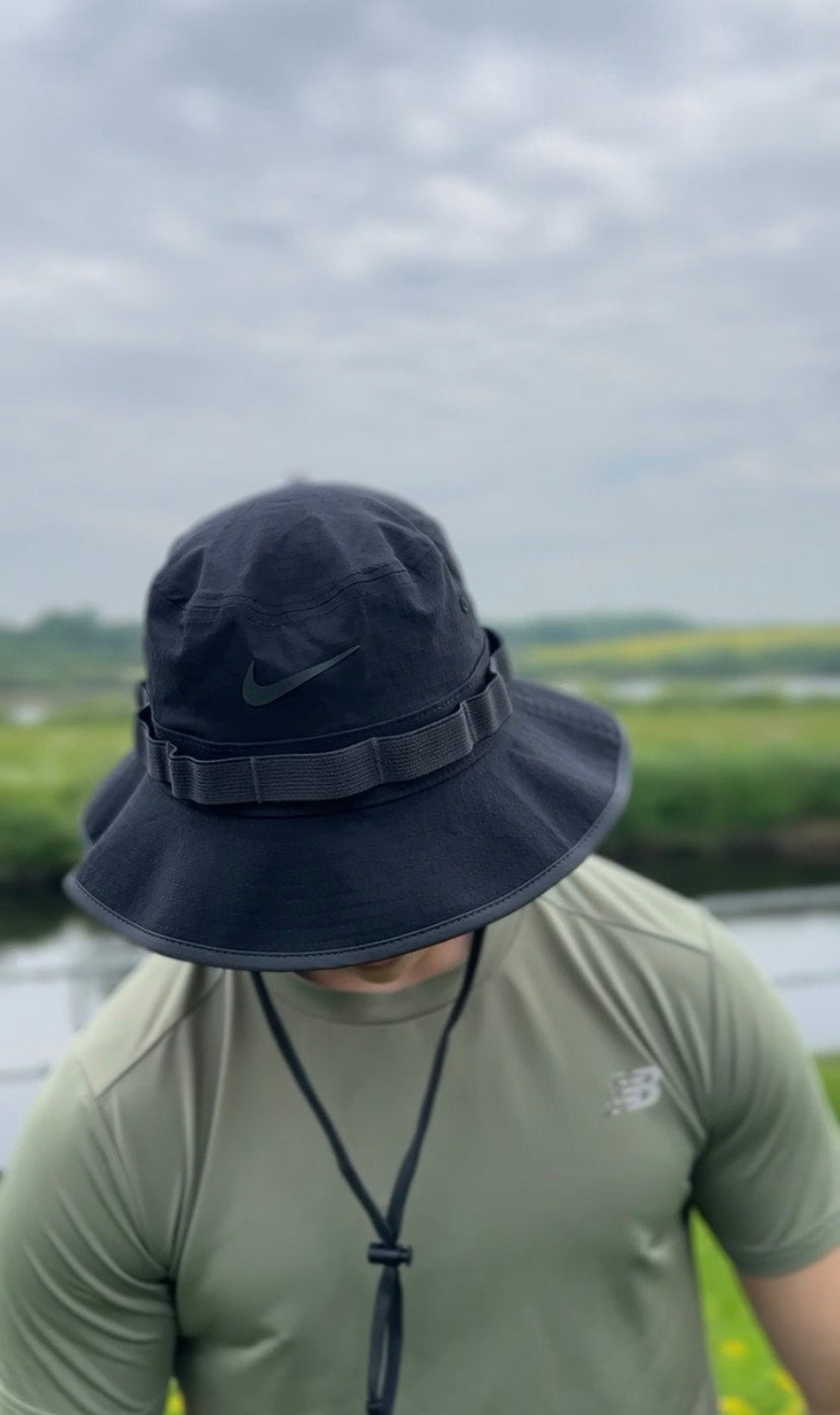 nike black apex bucket boonie hat