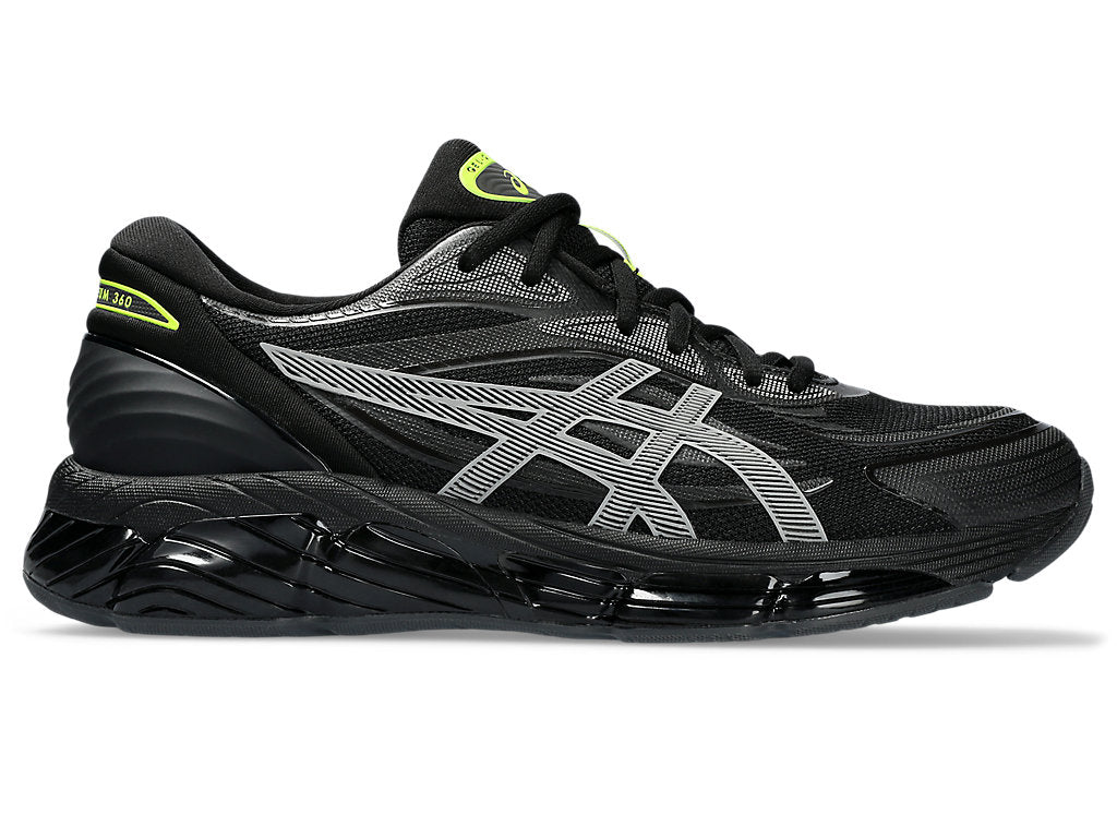 asics GEL-QUANTUM 360 VIII in Black/Pure Silver