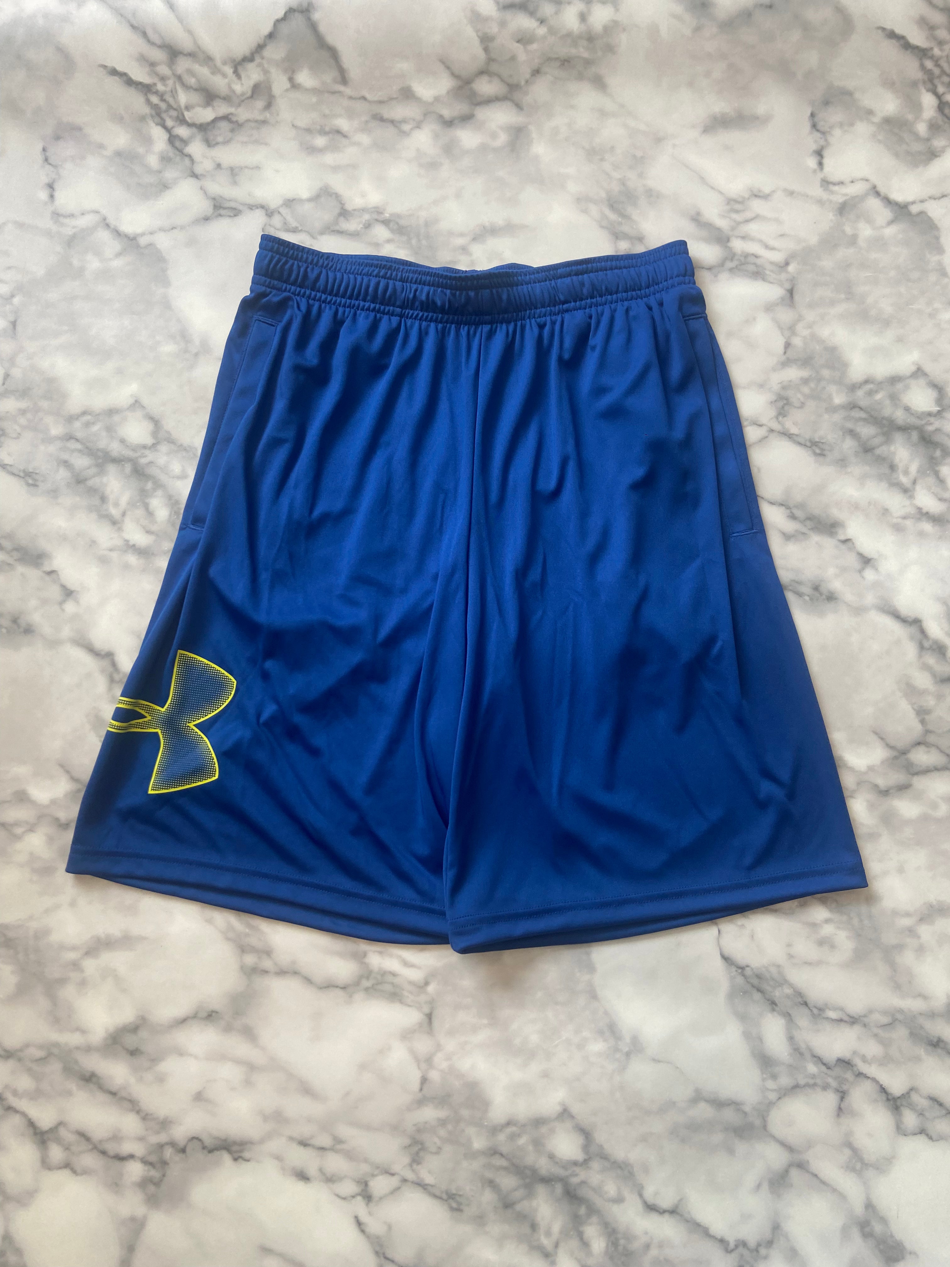 Under armour logo shorts