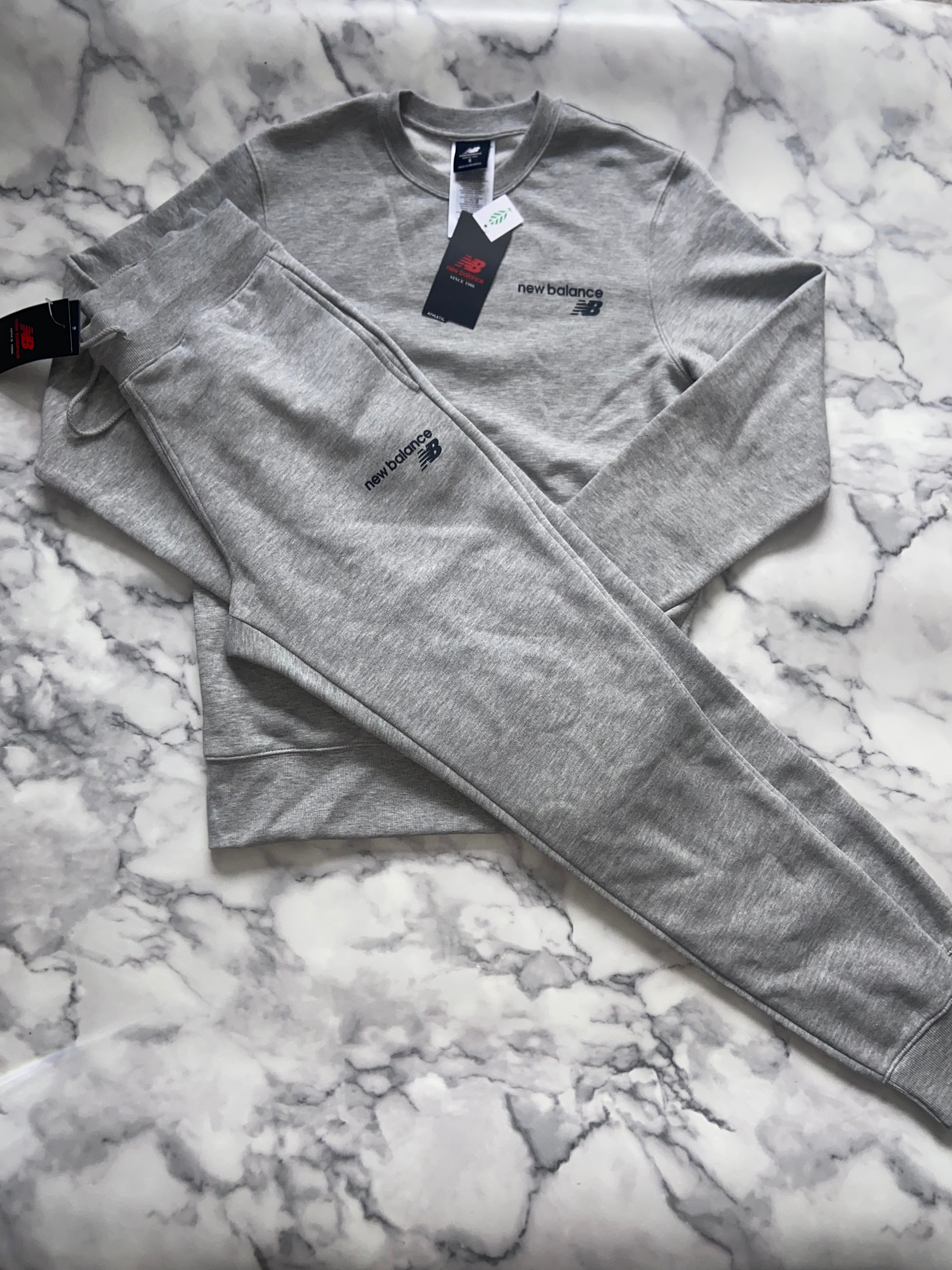 New balance grey tracksuit set