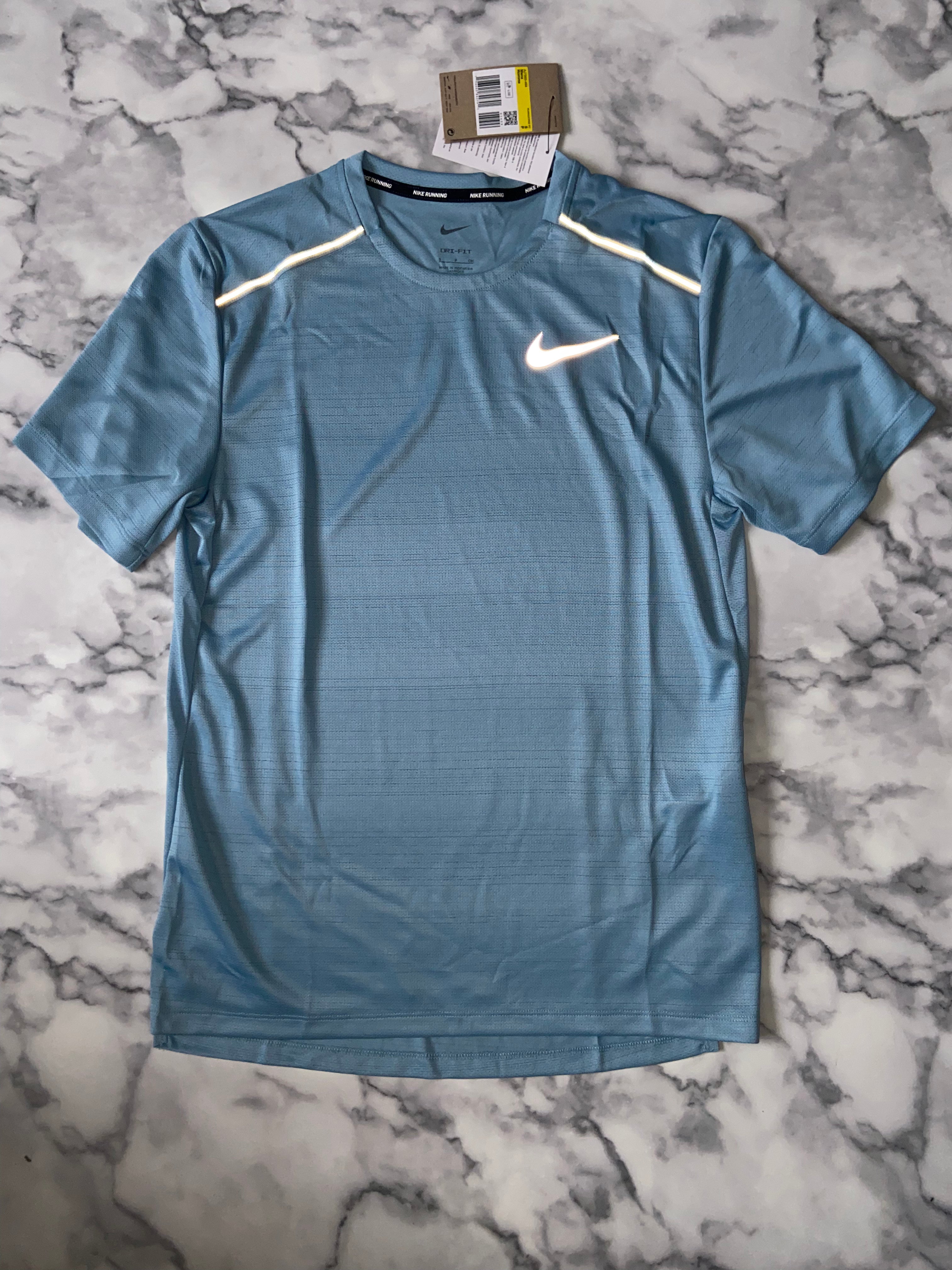 Nike miler t shirt 1.0 new blue