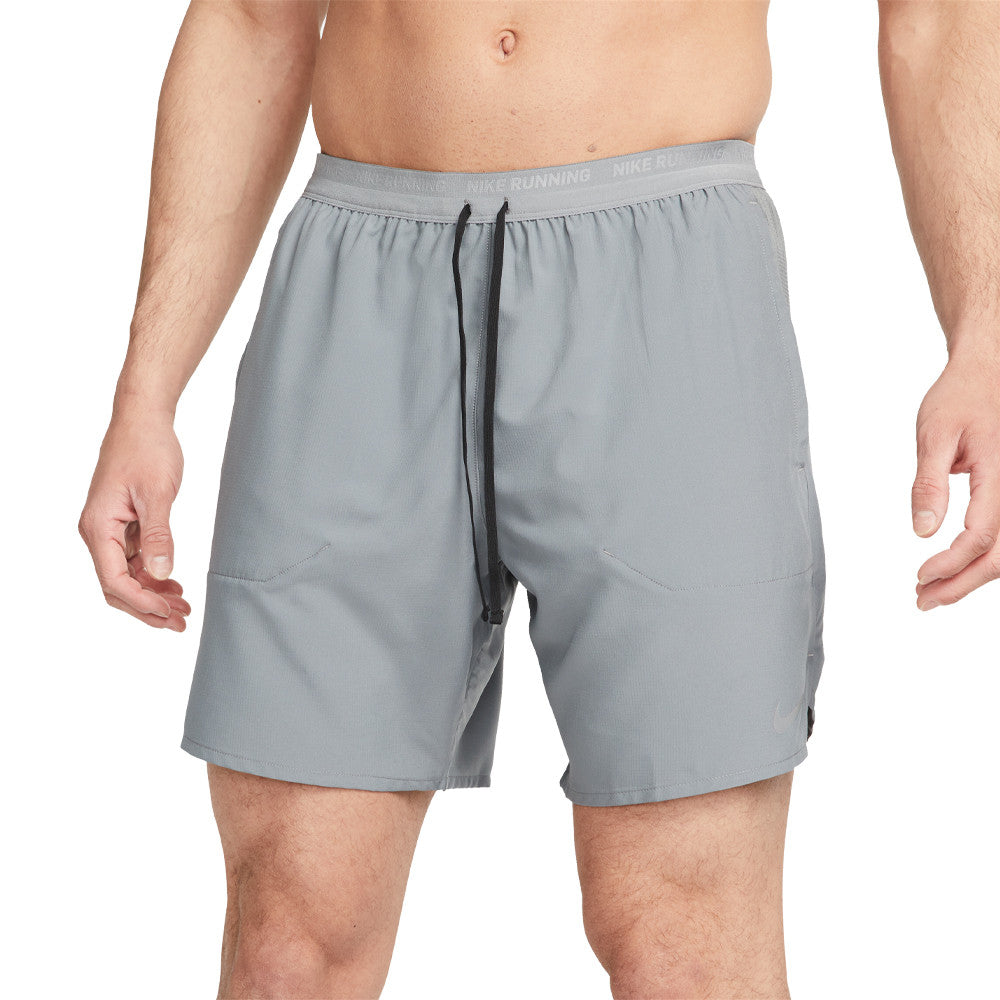 Nike Flex Stride Men's Dri-FIT 18cm (approx.) Brief-Lined Running Shorts in grey