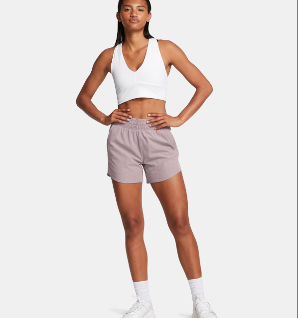 Under armour women's vanish 5" shorts tetra grey