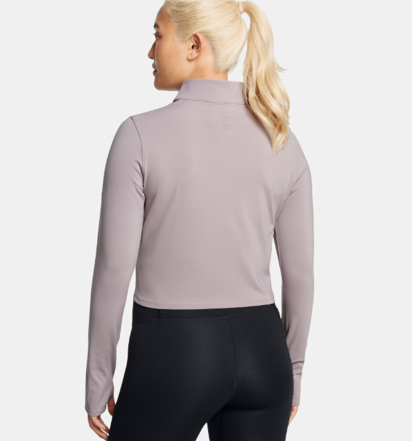 Under armour launch elite women's half zip tetra grey